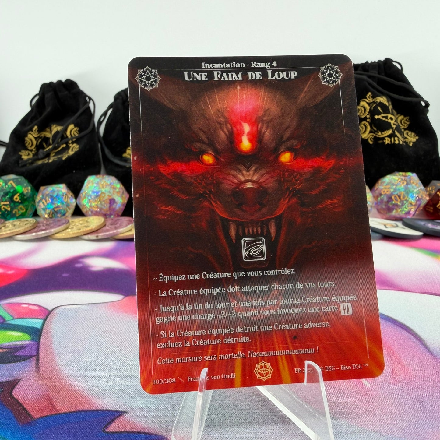#688 Une Faim De Loup | 300/308 | Depth Lenticular | Lenticular Deck | Common (FR)