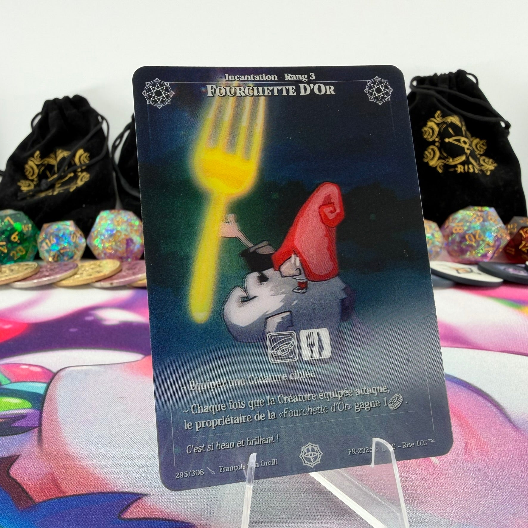 #689 Fourchette D'Or | 295/308 | Depth Lenticular | Lenticular Deck | Common (FR)