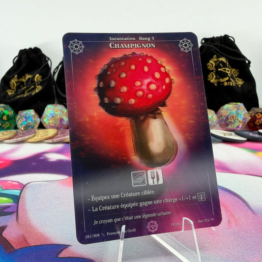 #693 Champignon | 291/308 | Depth Lenticular | Lenticular Deck | Common (FR)