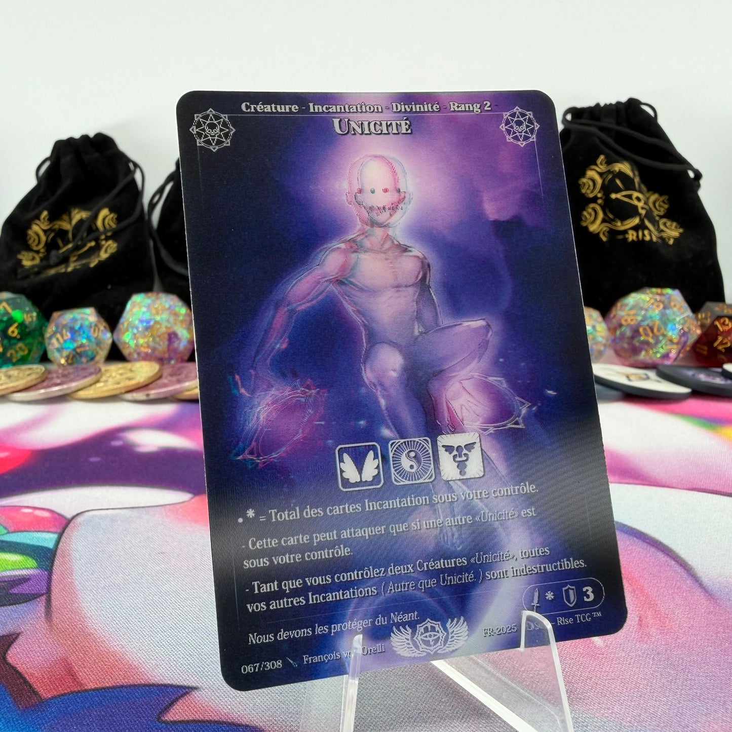 #694 Unicite | 067/308 | Depth Lenticular | Lenticular Deck | Rare (FR)