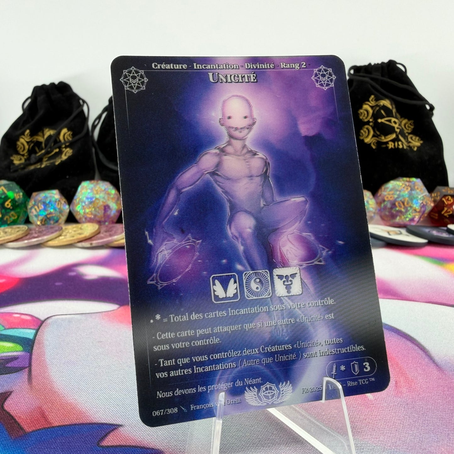 #695 Unicite | 067/308 | Depth Lenticular | Lenticular Deck | Rare (FR)