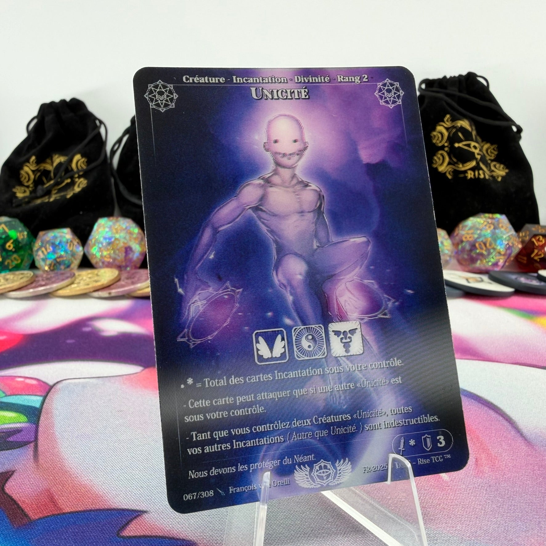 #695 Unicite | 067/308 | Depth Lenticular | Lenticular Deck | Rare (FR)