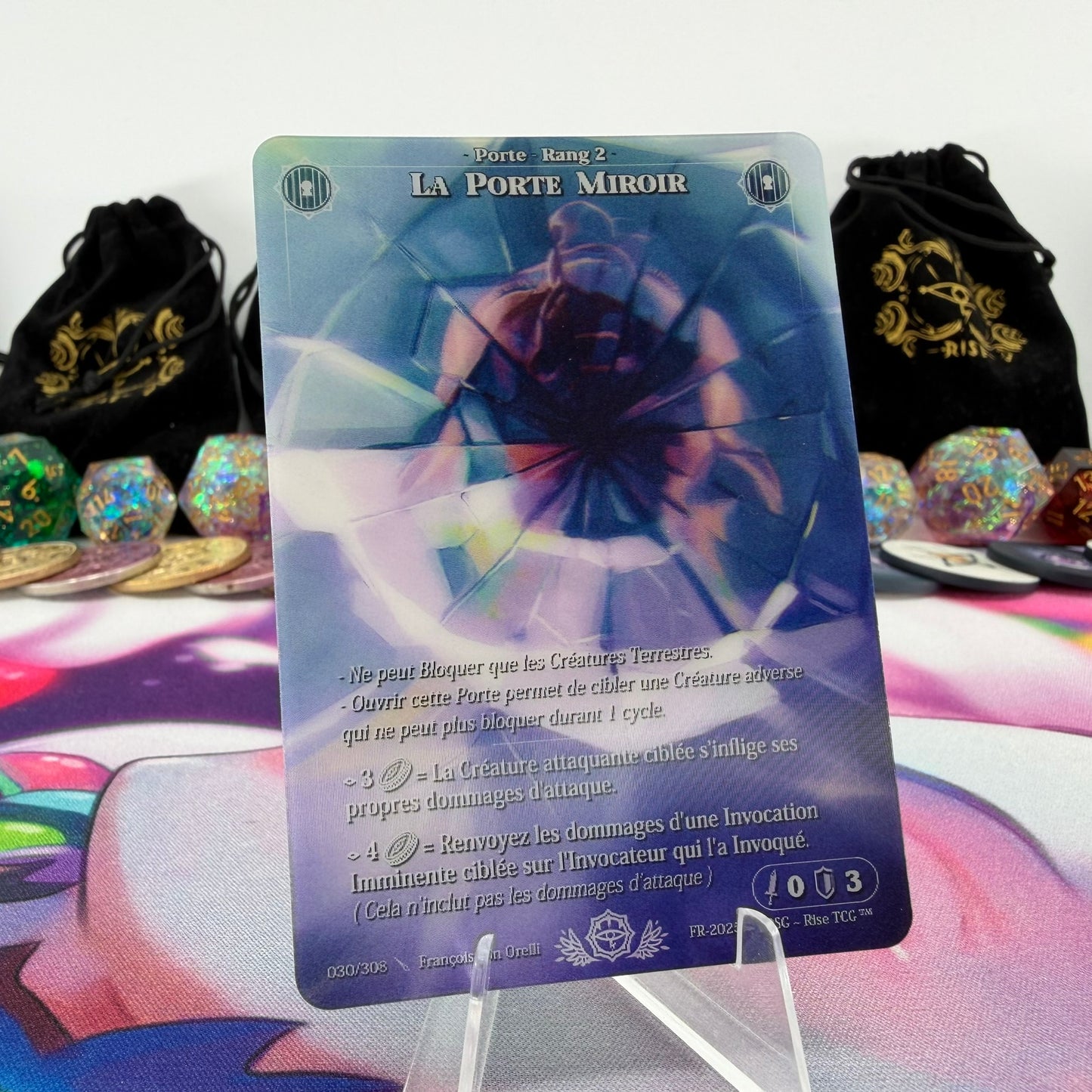 #700 La Porte Miroir | 030/308 | Depth Lenticular | Lenticular Deck | Uncommon (FR)