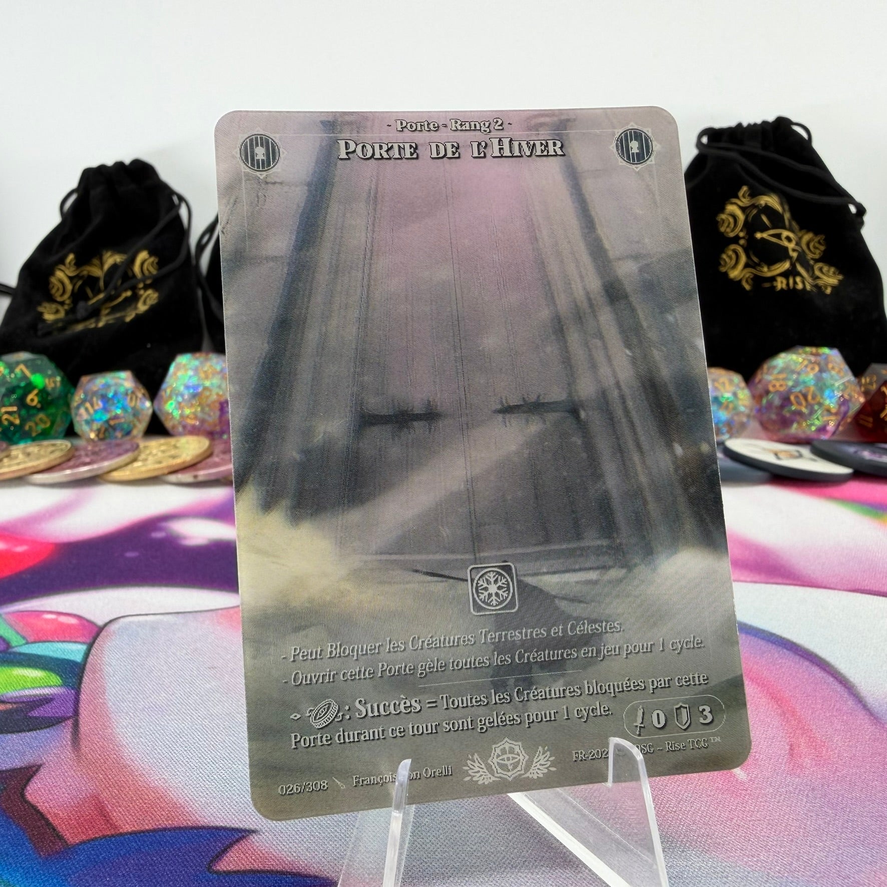 #701 Porte De L' Hiver | 026/308 | Depth Lenticular | Lenticular Deck | Uncommon (FR)