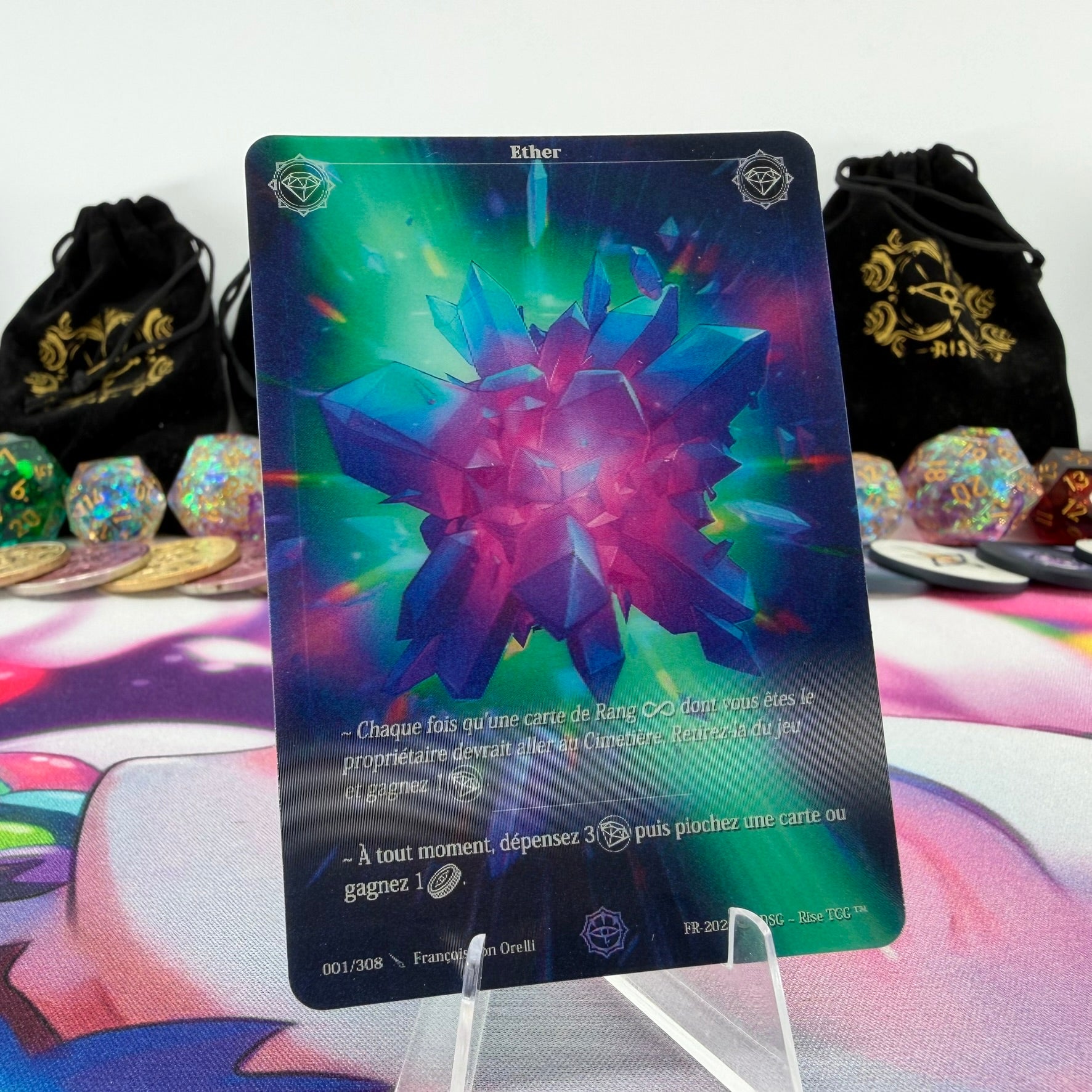 #705 Ether | 001/308 | Depth Lenticular | Lenticular Deck | Common (FR)