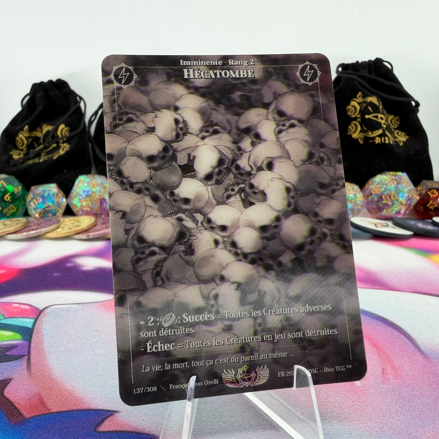 #706 Hecatombe | 137/308 | Depth Lenticular | Lenticular Deck | Rare (FR)