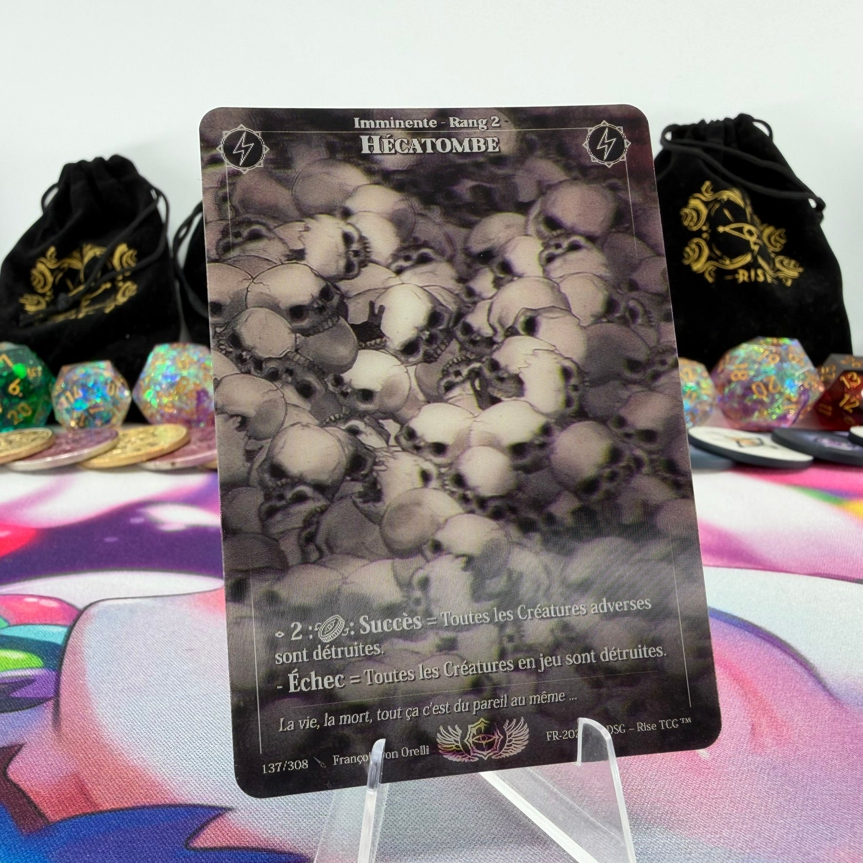 #706 Hecatombe | 137/308 | Depth Lenticular | Lenticular Deck | Rare (FR)