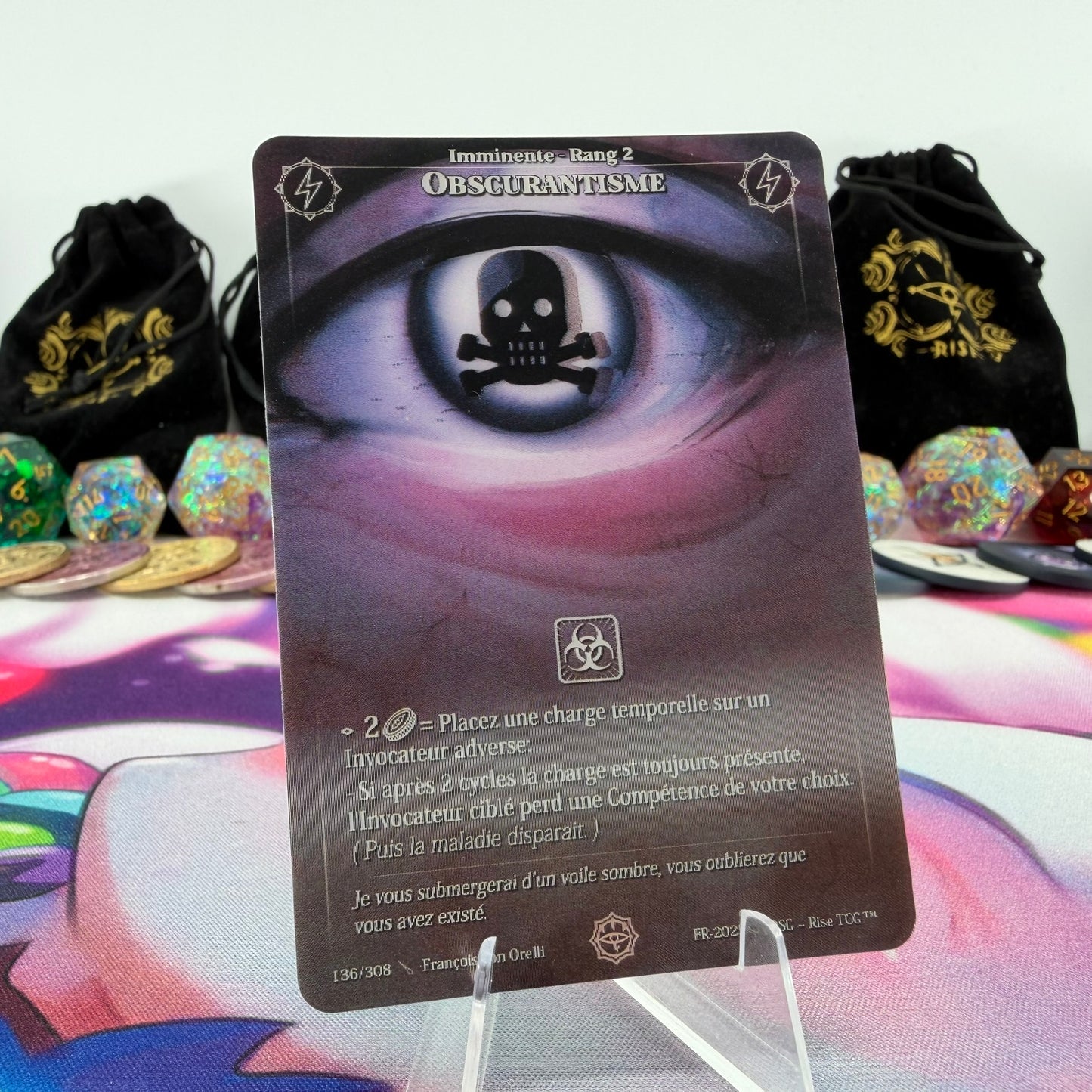 #707 Obscurantisme | 136/308 | Depth Lenticular | Lenticular Deck | Common (FR)