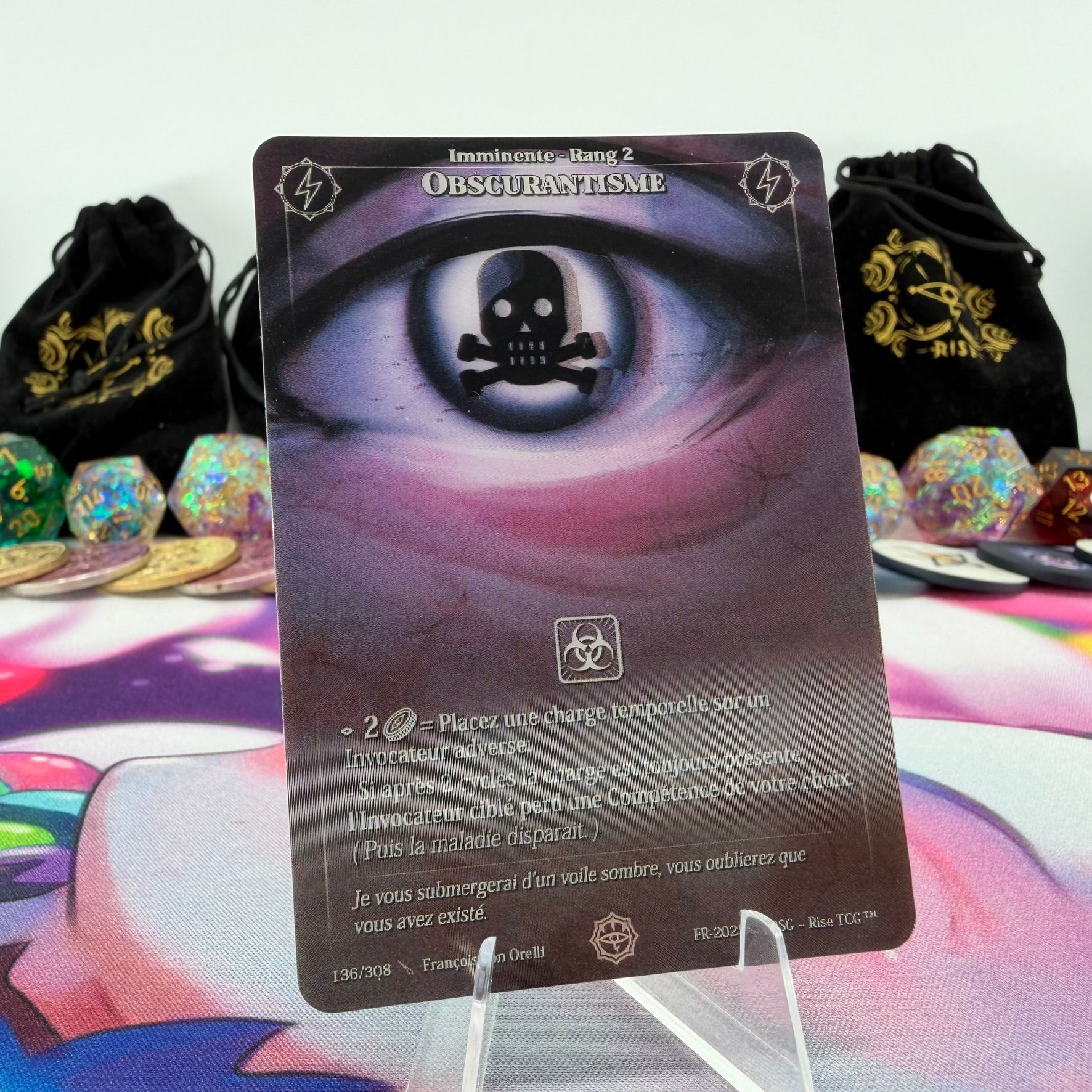 #707 Obscurantisme | 136/308 | Depth Lenticular | Lenticular Deck | Common (FR)