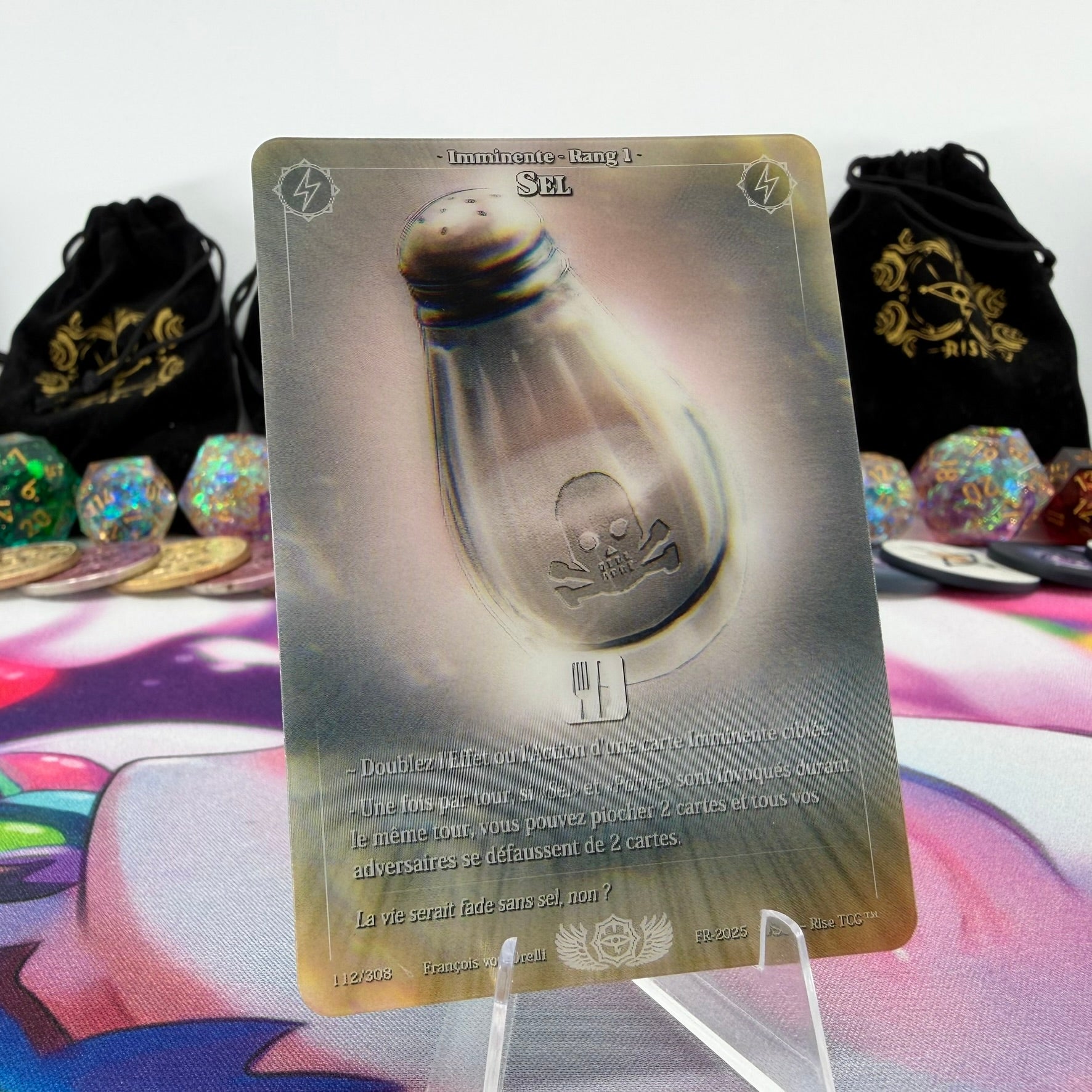 #709 Sel | 112/308 | Depth Lenticular | Lenticular Deck | Rare (FR)