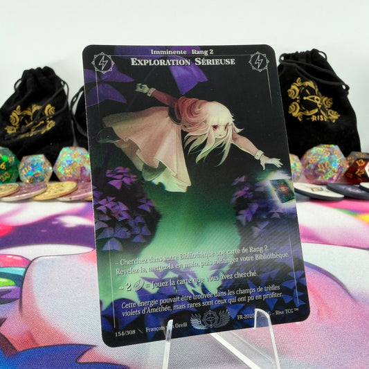 #716 Exploration Serieuse | 154/308 | Depth Lenticular | Lenticular Deck | Rare (FR)
