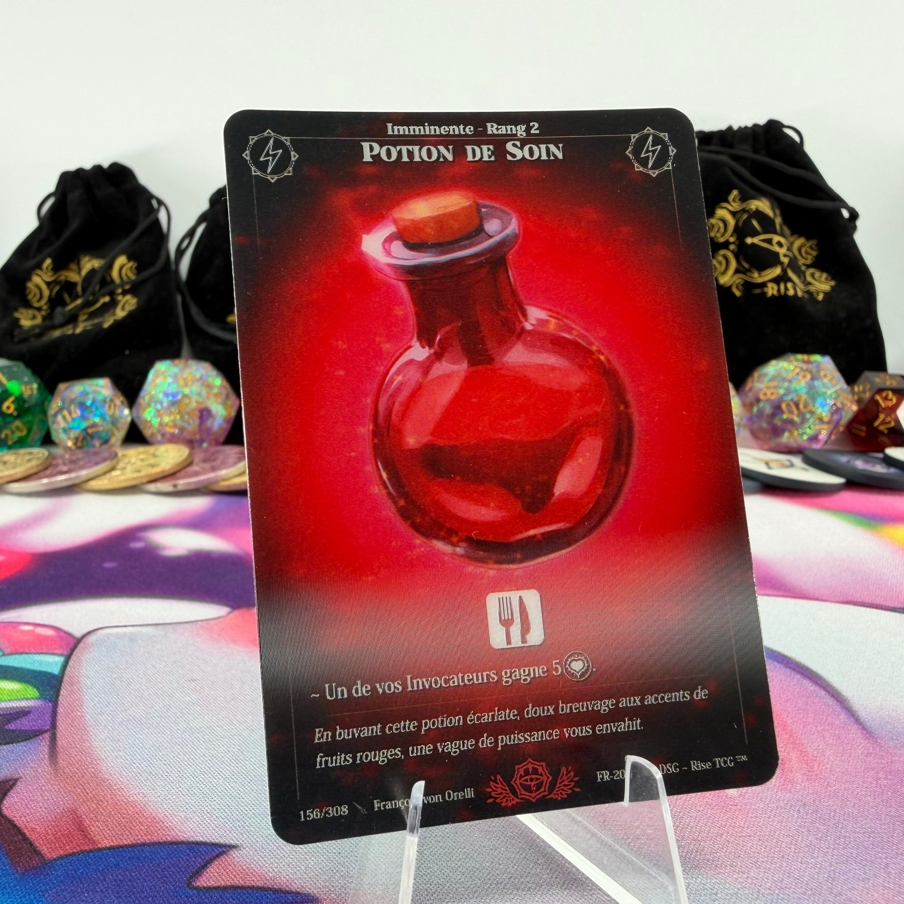 #718 Potion De Soin | 156/308 | Depth Lenticular | Lenticular Deck | Uncommon (FR)