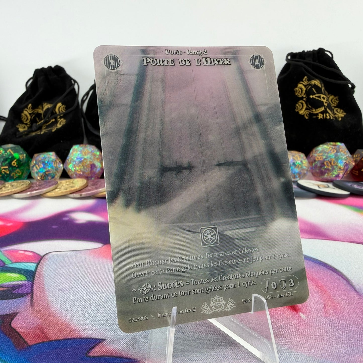 #723 Porte De L' Hiver | 026/308 | Depth Lenticular | Lenticular Deck | Uncommon (FR)