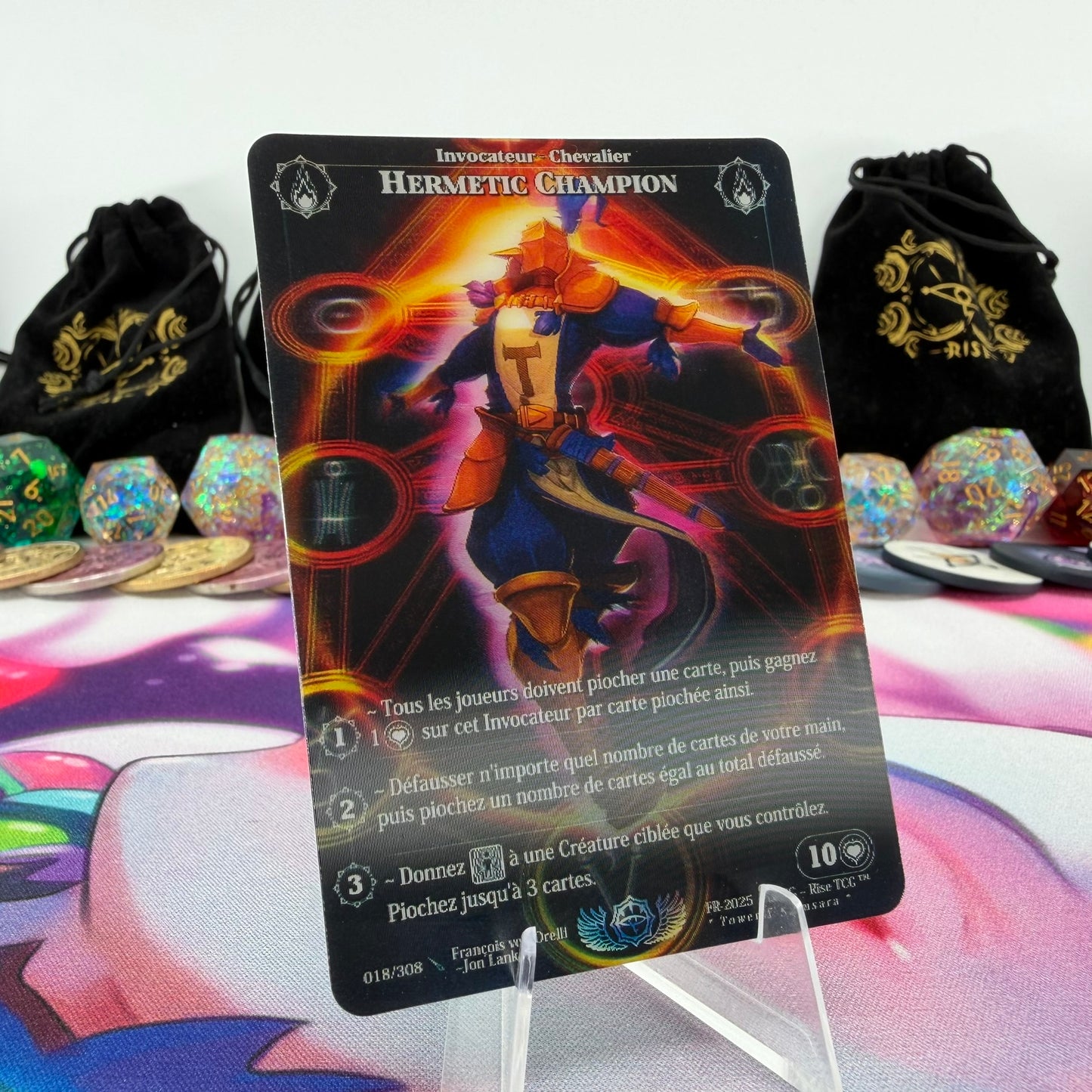 #725 Hermetic Champion | 018/308 | Depth Lenticular | Lenticular Deck | Rare (FR)