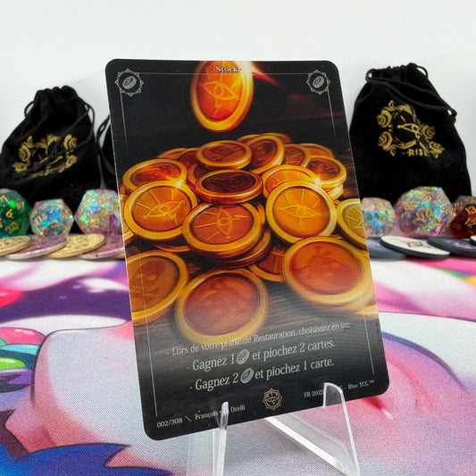 #726 Stock | 002/308 | Depth Lenticular | Lenticular Deck | Common (FR)