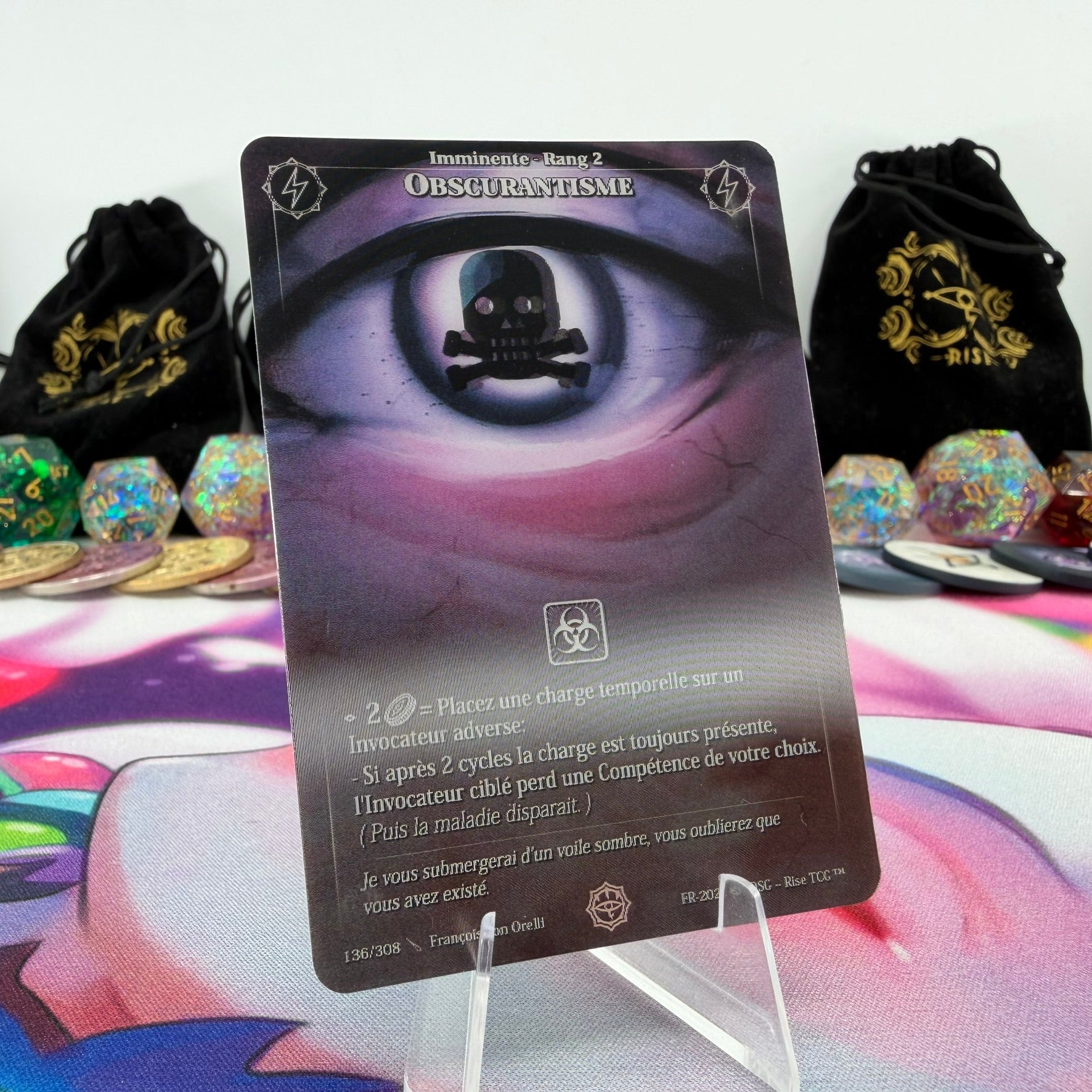 #729 Obscurantisme | 136/308 | Depth Lenticular | Lenticular Deck | Common (FR)