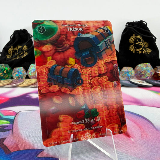 #736 Tresor | 163/308 | Depth Lenticular | Lenticular Deck | Uncommon (FR)