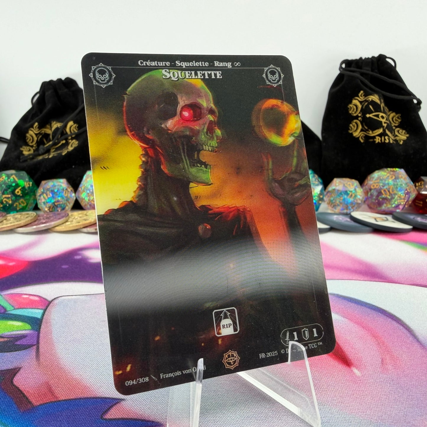 #742 Squelette | 094/308 | Depth Lenticular | Lenticular Deck | Common (FR)