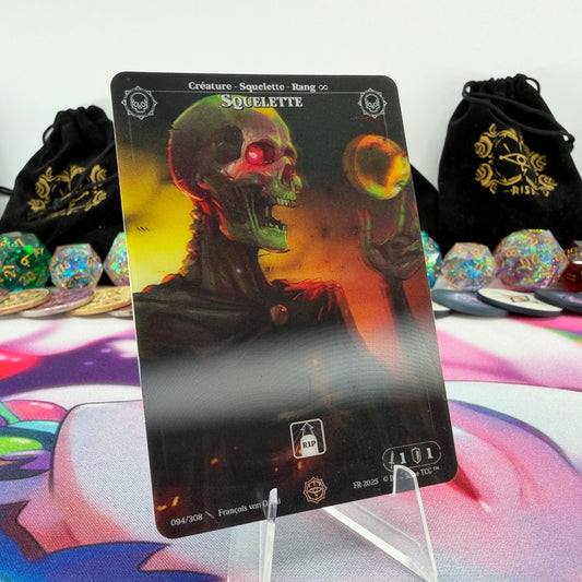 #742 Squelette | 094/308 | Depth Lenticular | Lenticular Deck | Common (FR)
