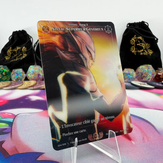 #744 Niveau Superieur Genereux | 304/308 | Depth Lenticular | Lenticular Deck | Rare (FR)