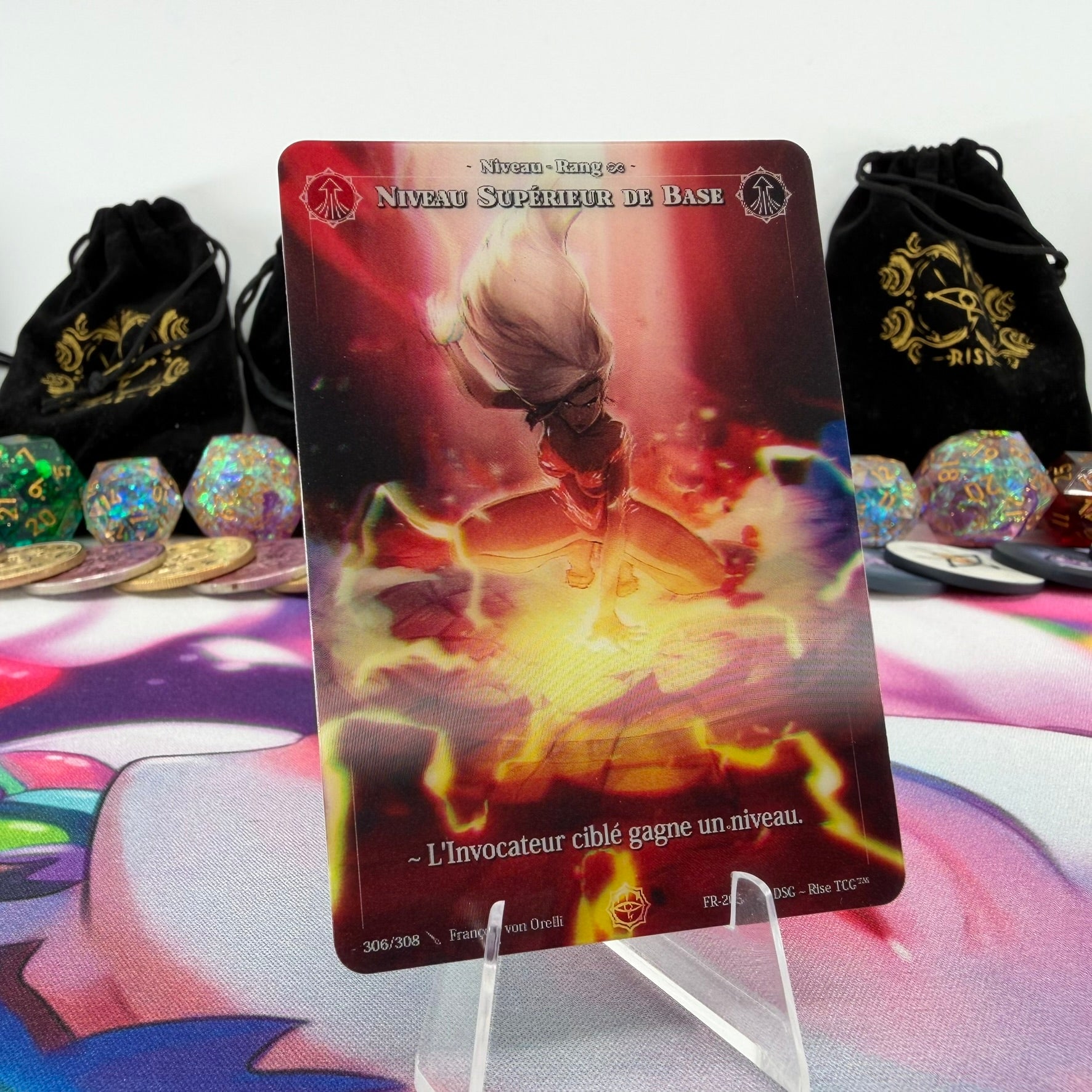 #749 Niveau Superieur De Base | 306/308 | Depth Lenticular | Lenticular Deck | Common (FR)