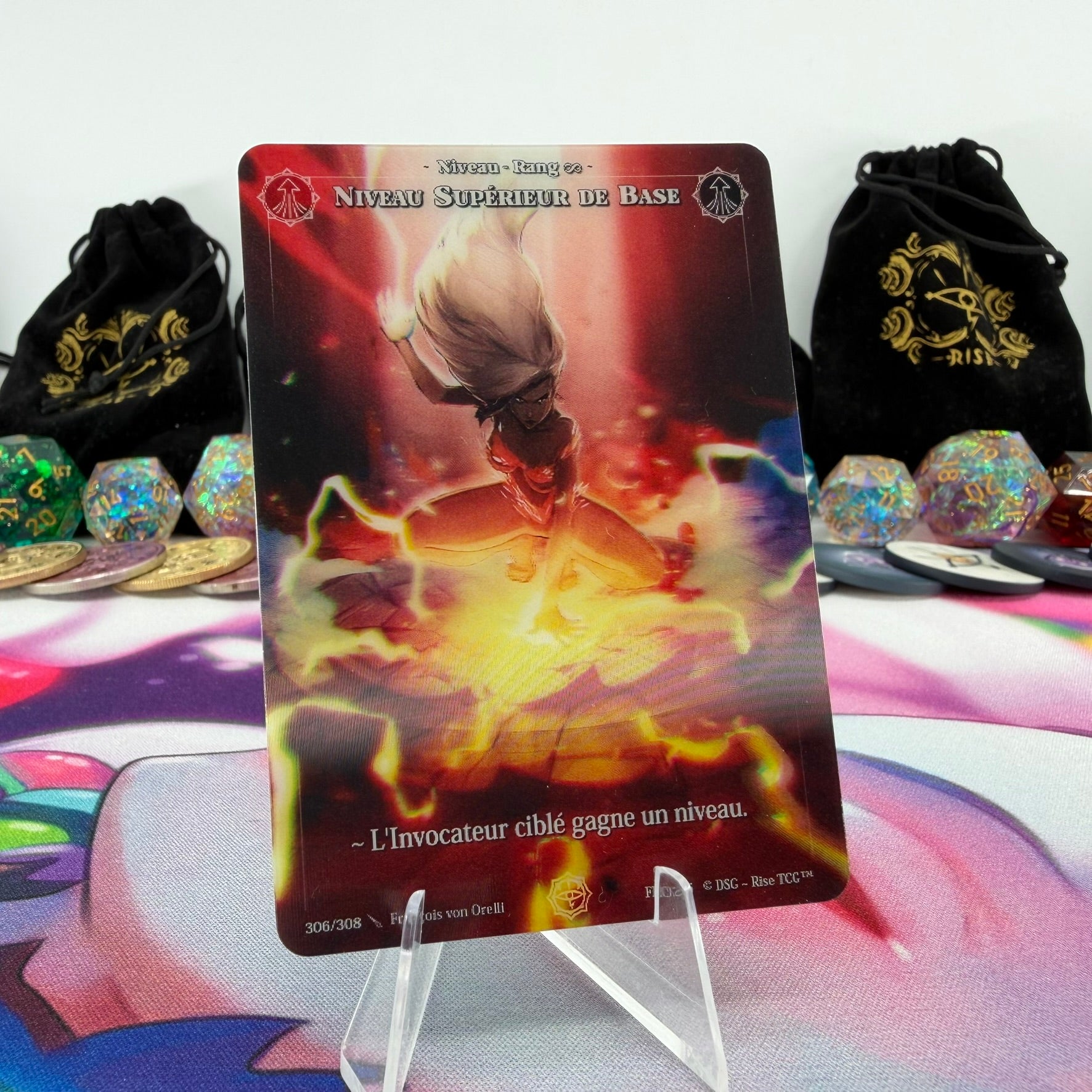 #750 Niveau Superieur De Base | 306/308 | Depth Lenticular | Lenticular Deck | Common (FR)