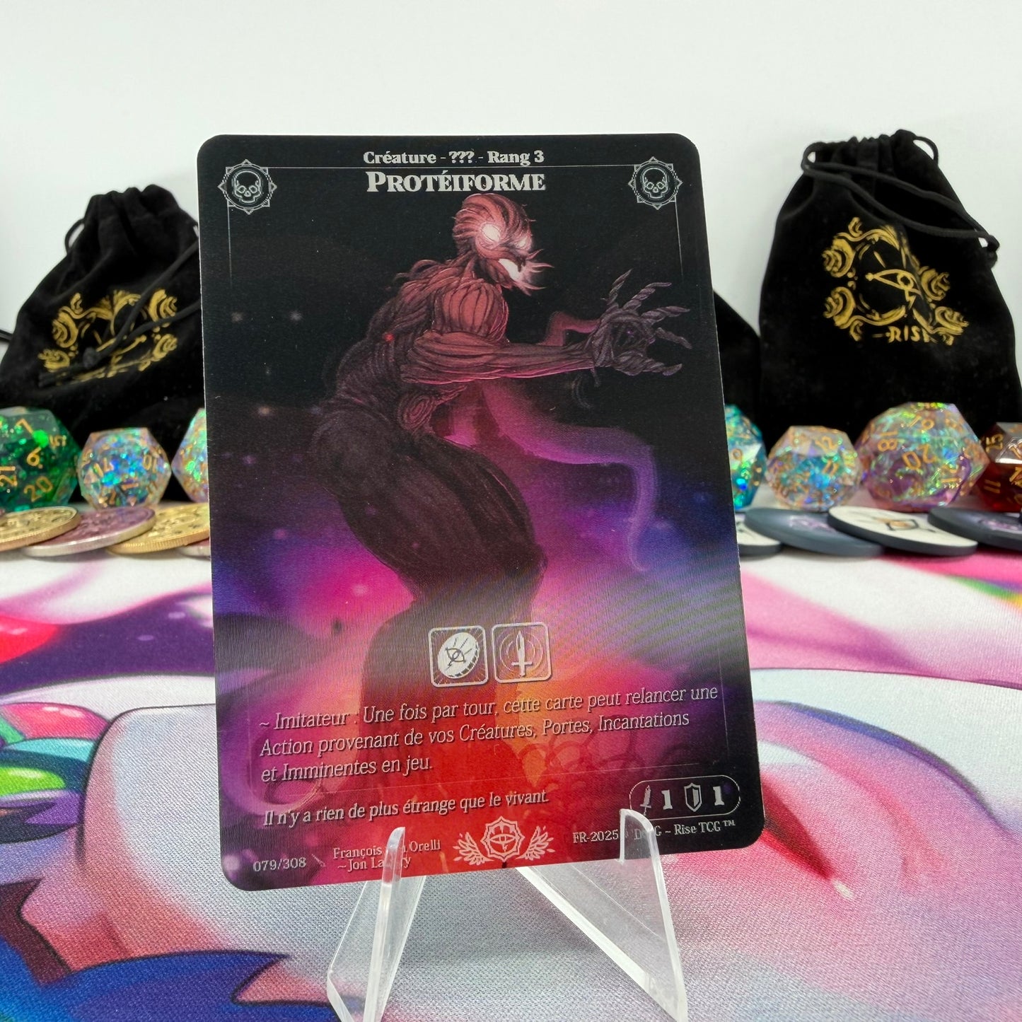 #752 Proteiforme | 079/308 | Depth Lenticular | Lenticular Deck | Uncommon (FR)