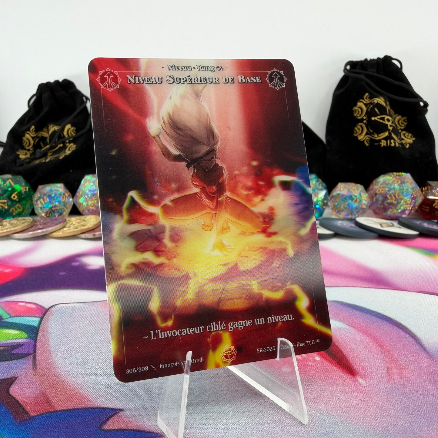#754 Niveau Superieur De Base | 306/308 | Depth Lenticular | Lenticular Deck | Common (FR)