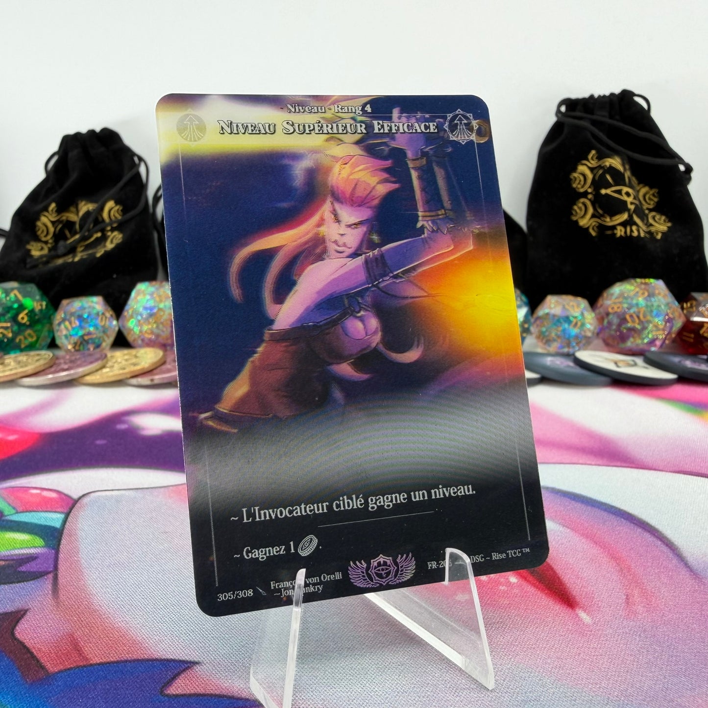 #757 Niveau Superieur Efficace | 305/308 | Depth Lenticular | Lenticular Deck | Rare (FR)