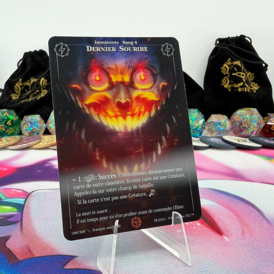 #759 Dernier Sourire | 189/308 | Depth Lenticular | Lenticular Deck | Common (FR)