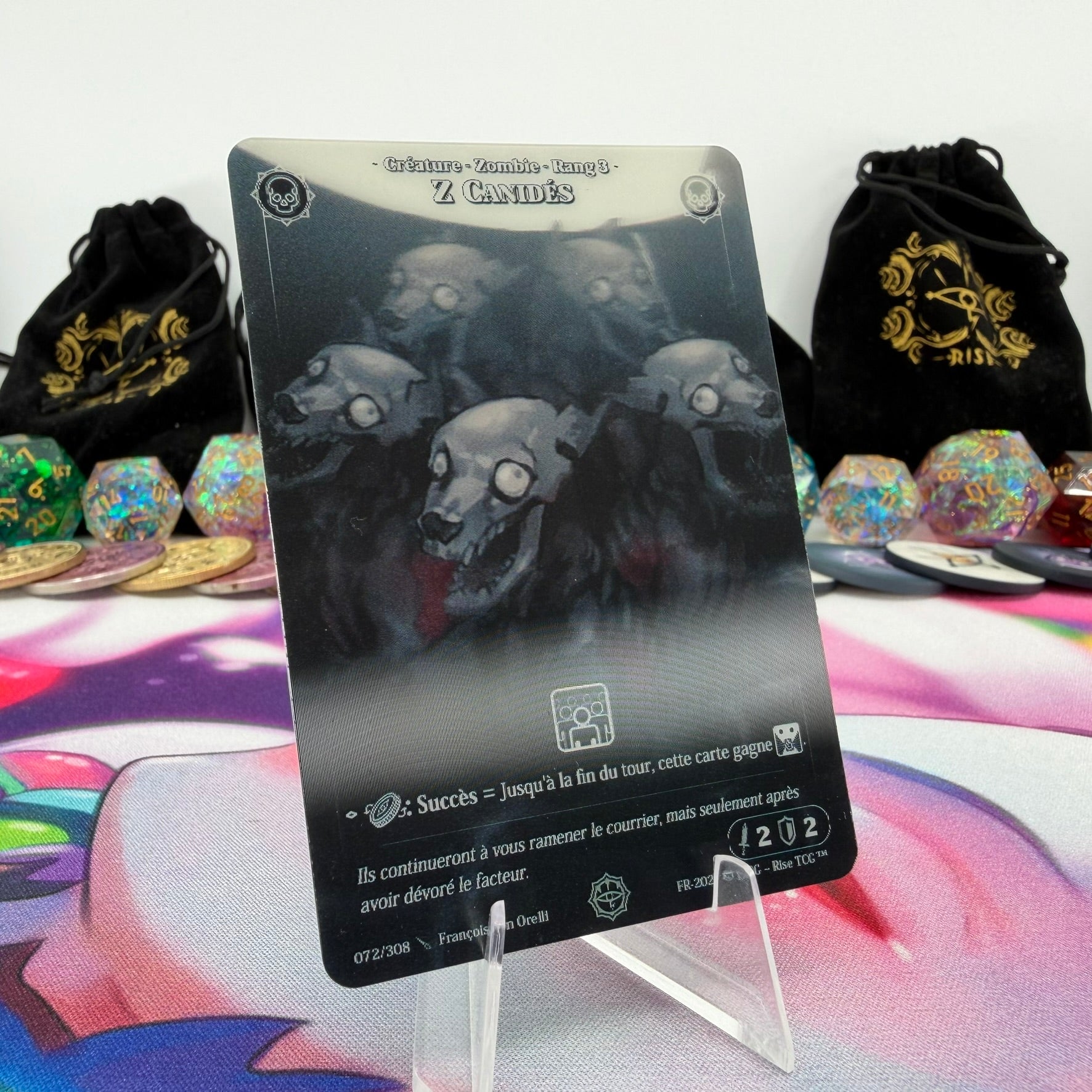 #762 Z Canides | 072/308 | Depth Lenticular | Lenticular Deck | Common (FR)