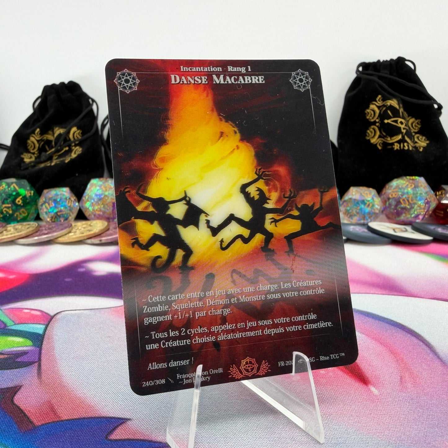 #768 Danse Macabre | 240/308 | Depth Lenticular | Lenticular Deck | Uncommon (FR)
