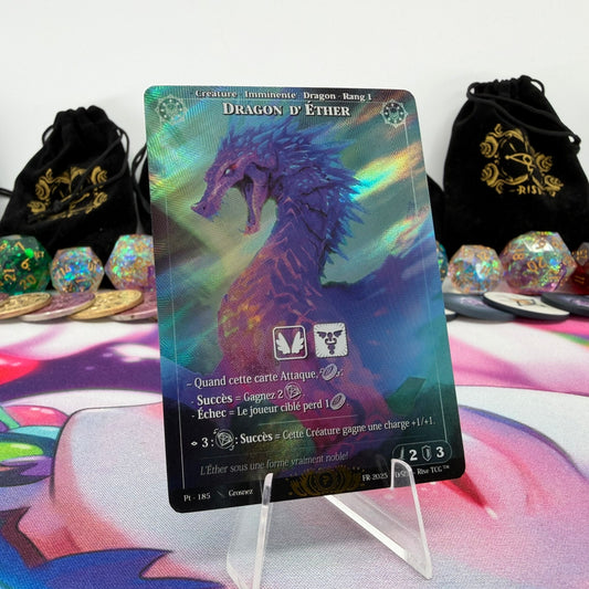 #791 Dragon D' Ether | Pt - 185 | Surge Holo | Prestige 2025 | Legendary (FR)