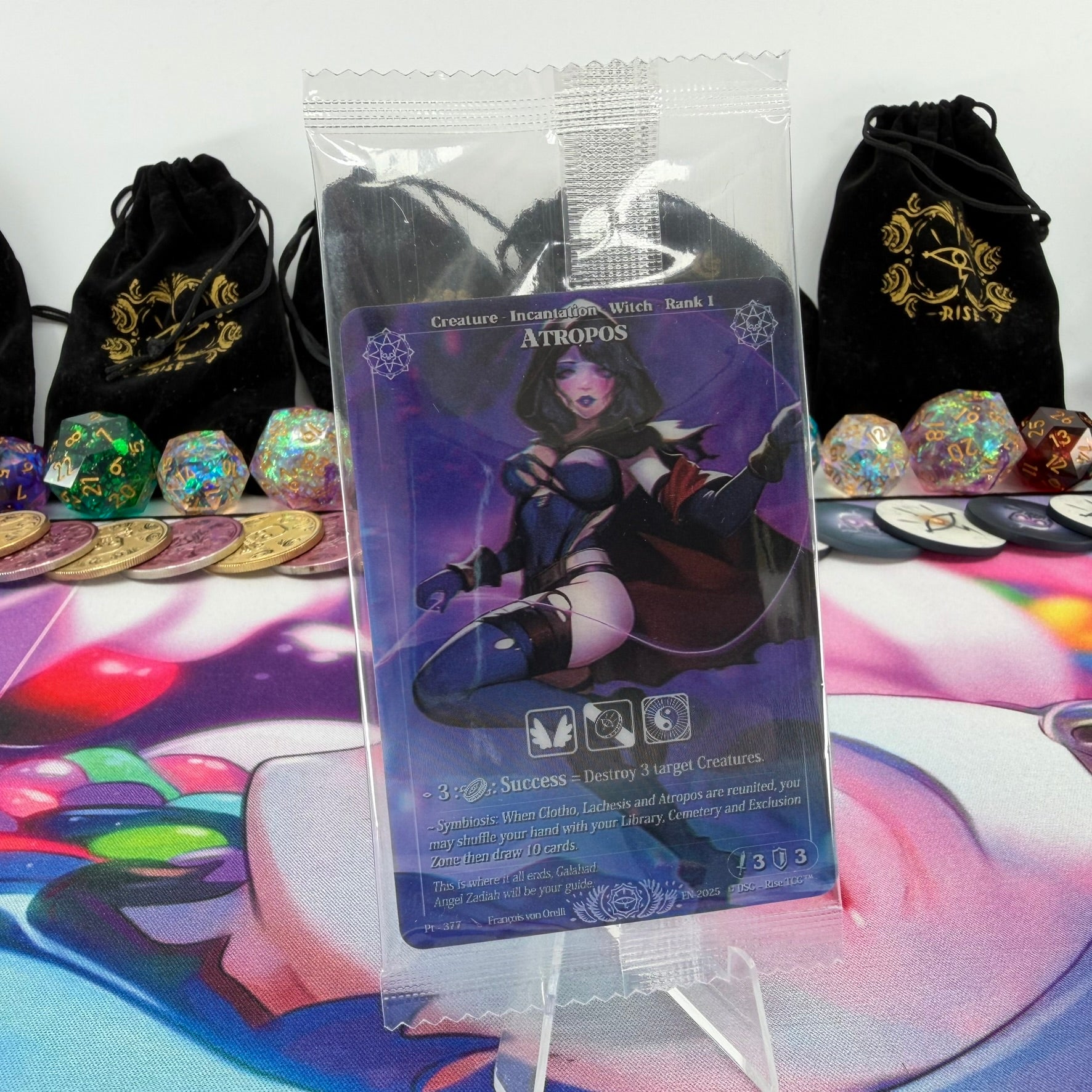 #801 Atropos | Pt - 377 | Depth Lenticular | Prestige 2025 Sealed Pack | Legendary (EN)