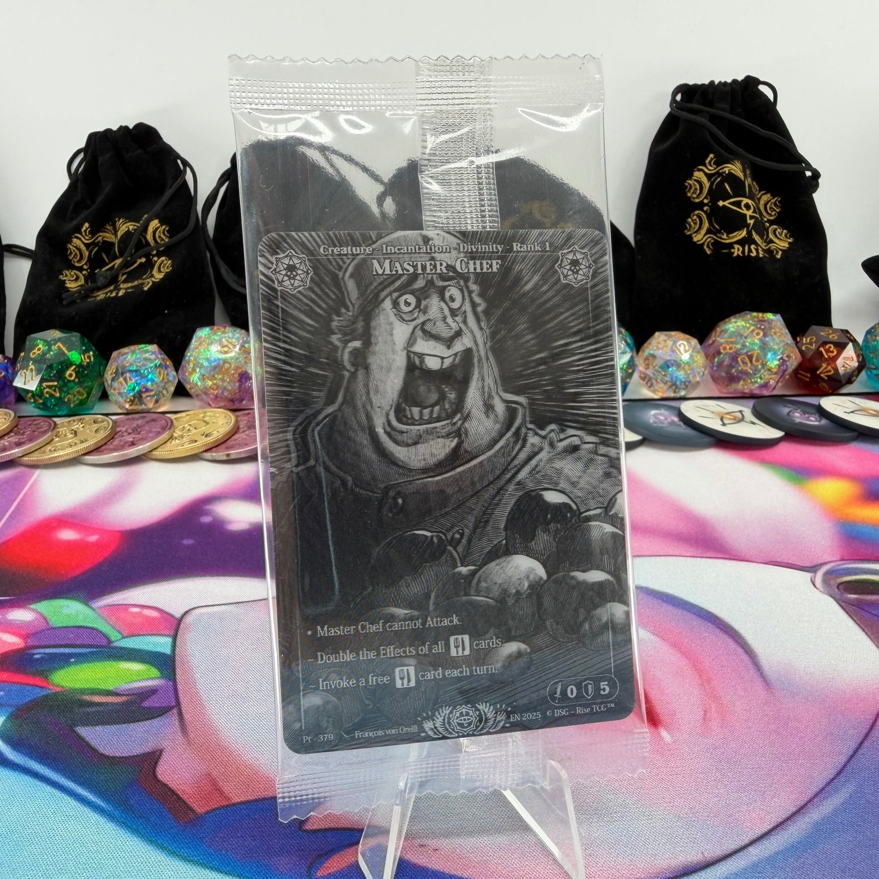 #802 Master Chef | Pt - 379 | Depth Lenticular | Prestige 2025 Sealed Pack | Legendary (EN)
