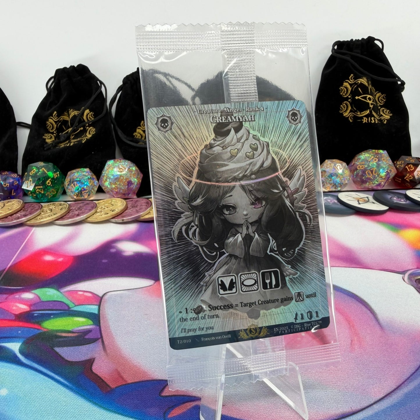 #824 Creamyah *PARTICIPATION* | T2/010 | Holo | Promo Sealed Pack | Uncommon (EN)