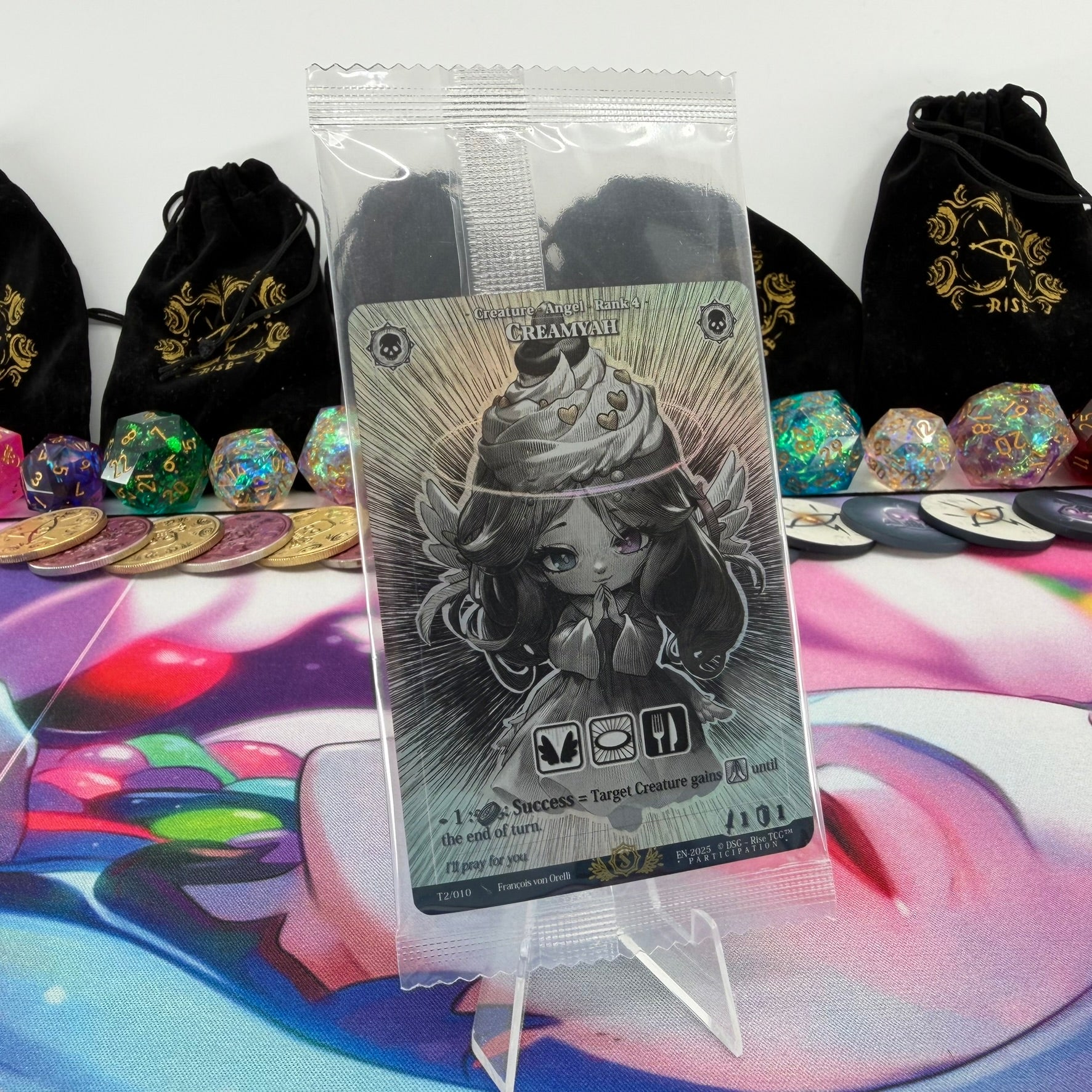 #829 Creamyah *PARTICIPATION* | T2/010 | Holo | Promo Sealed Pack | Uncommon (EN)