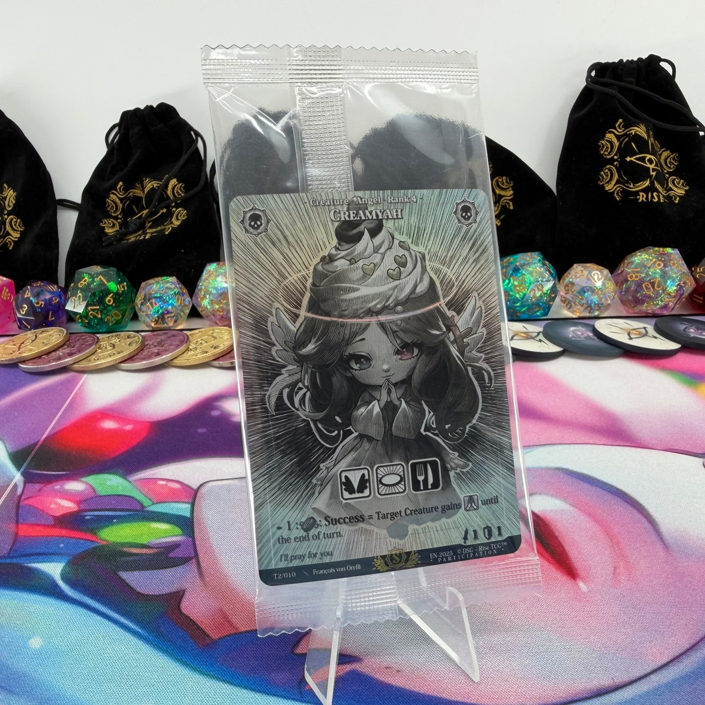 #830 Creamyah *PARTICIPATION* | T2/010 | Holo | Promo Sealed Pack | Uncommon (EN)