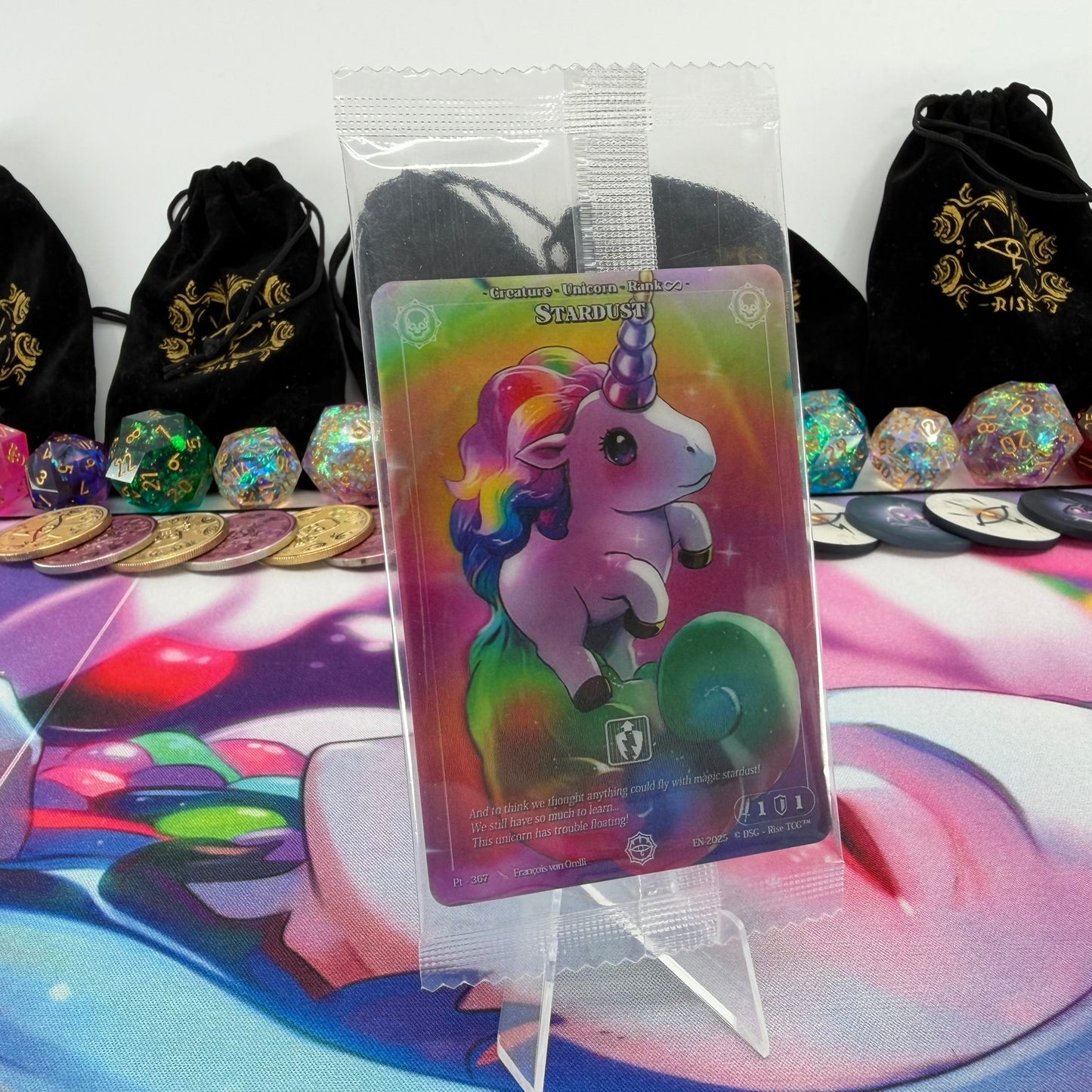 #832 Stardust | Pt - 367 | Depth Lenticular | Prestige 2025 Sealed Pack | Common (EN)