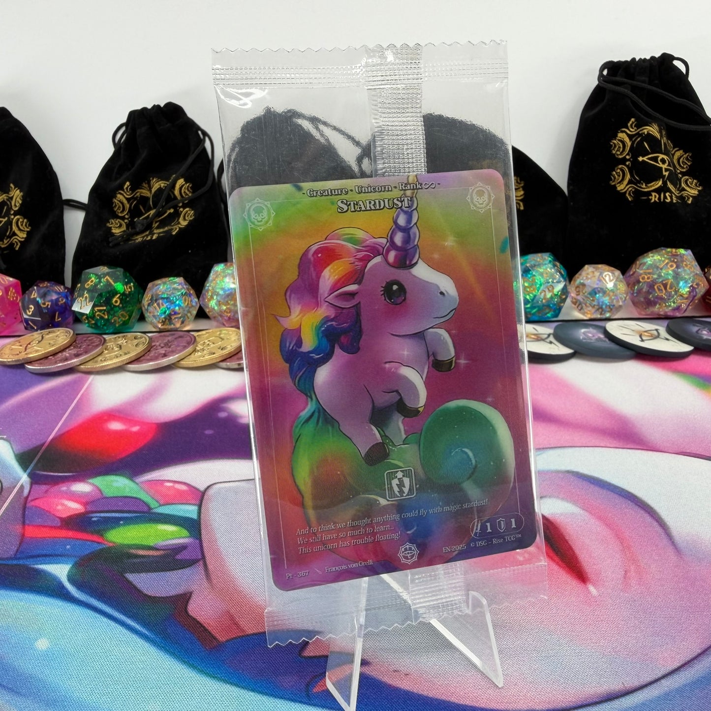 #833 Stardust | Pt - 367 | Depth Lenticular | Prestige 2025 Sealed Pack | Common (EN)