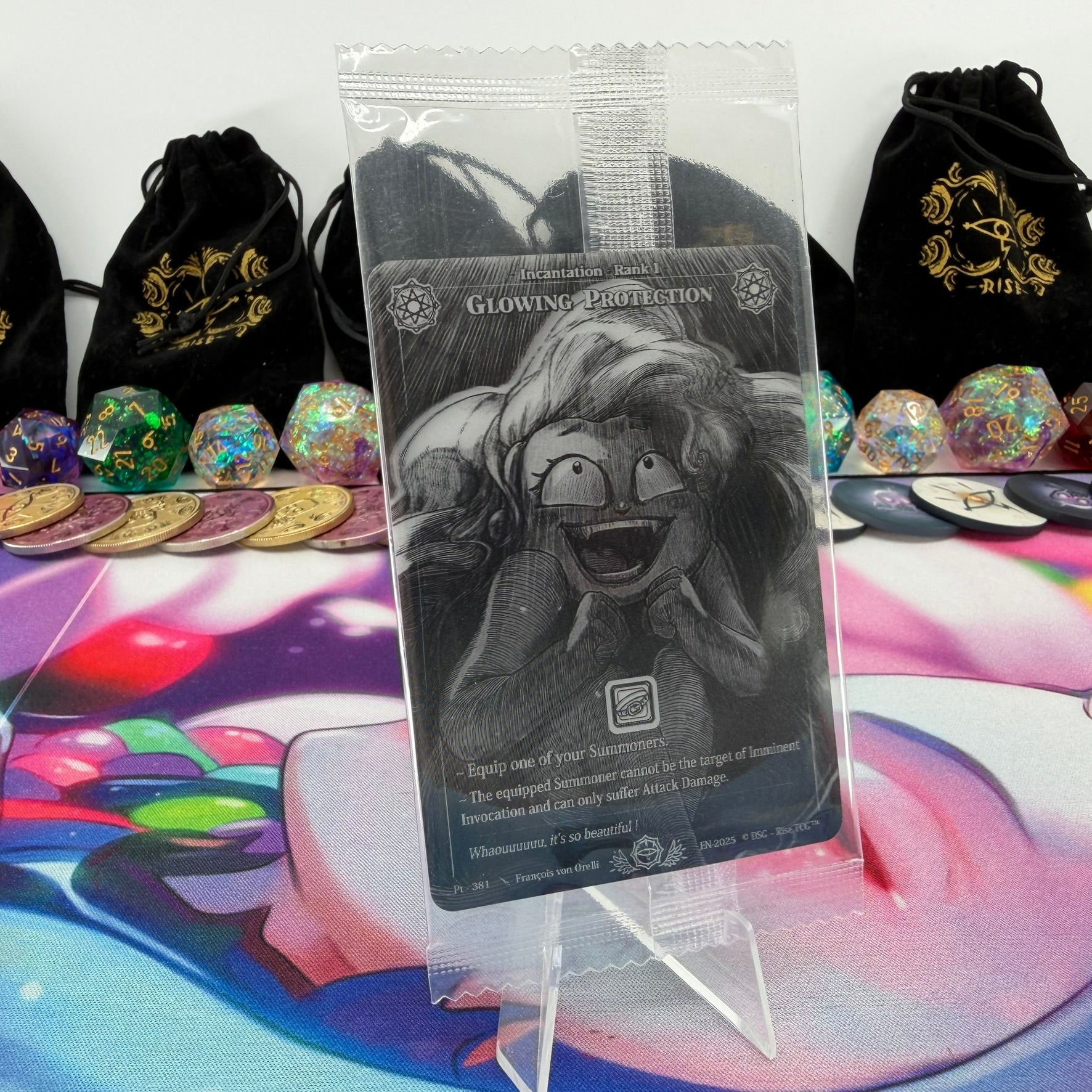 #838 Glowing Protection | Pt - 381 | Depth Lenticular | Prestige 2025 Sealed Pack | Uncommon (EN)