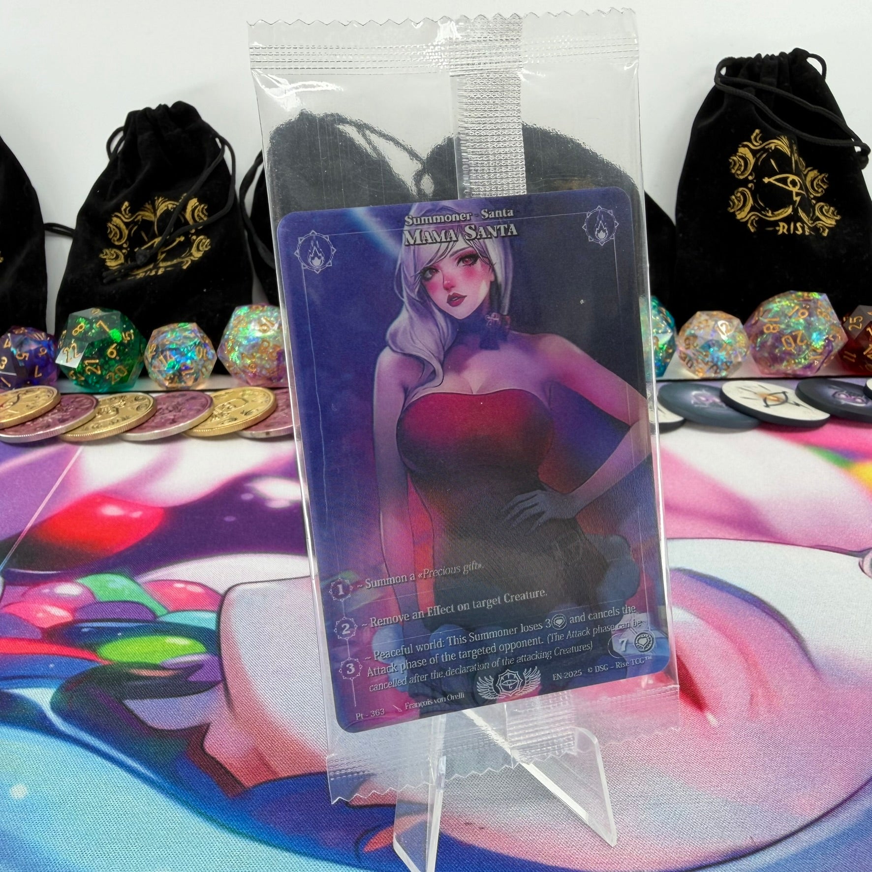 #845 Mama Santa | Pt - 363 | Depth Lenticular | Prestige 2025 Sealed Pack | Rare (EN)