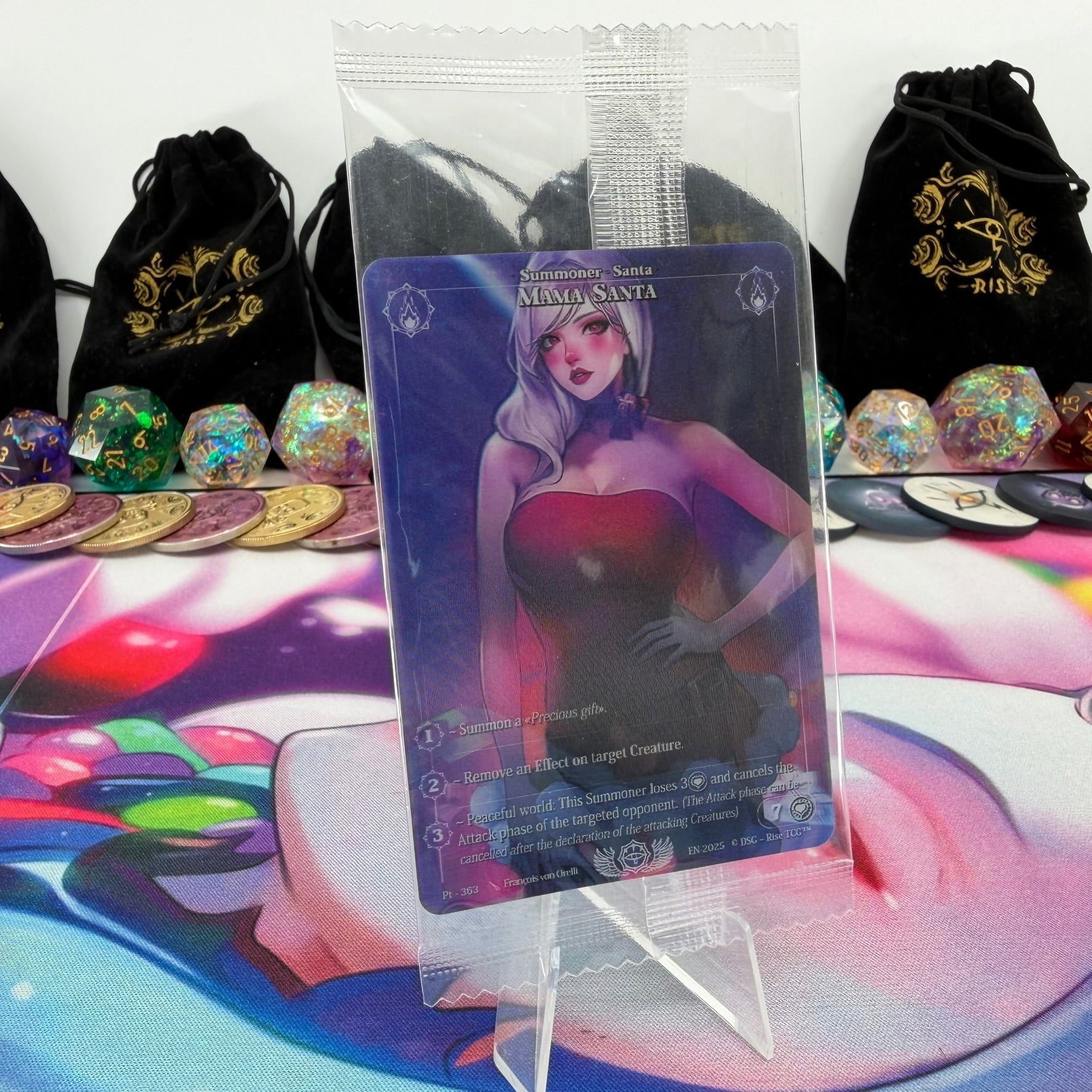 #847 Mama Santa | Pt - 363 | Depth Lenticular | Prestige 2025 Sealed Pack | Rare (EN)