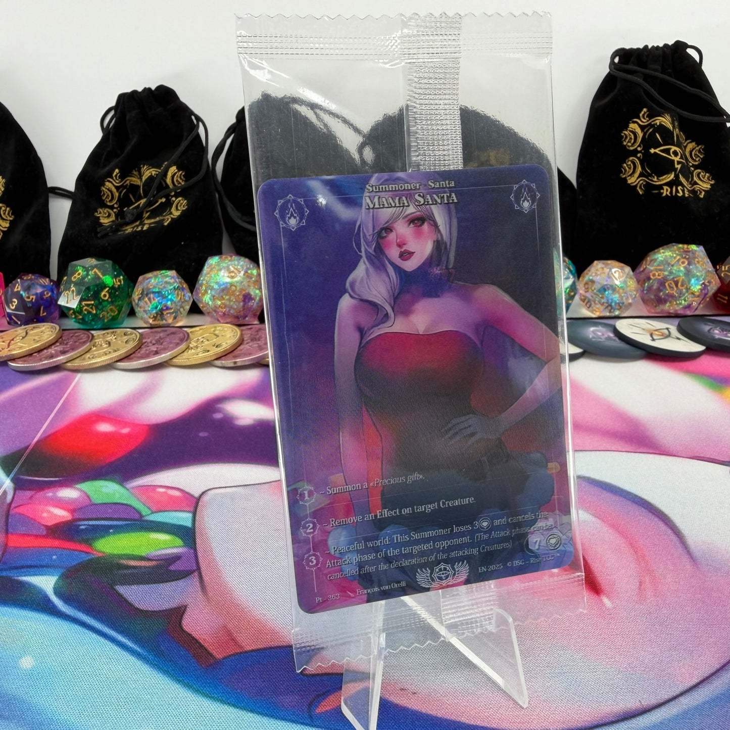 #848 Mama Santa | Pt - 363 | Depth Lenticular | Prestige 2025 Sealed Pack | Rare (EN)