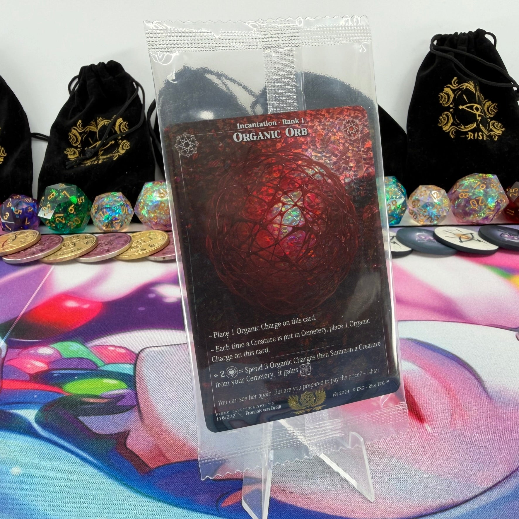 #849 Organic Orb | 176/232 | Cracked Ice Mini | Promo Sealed Pack | Rare (EN)