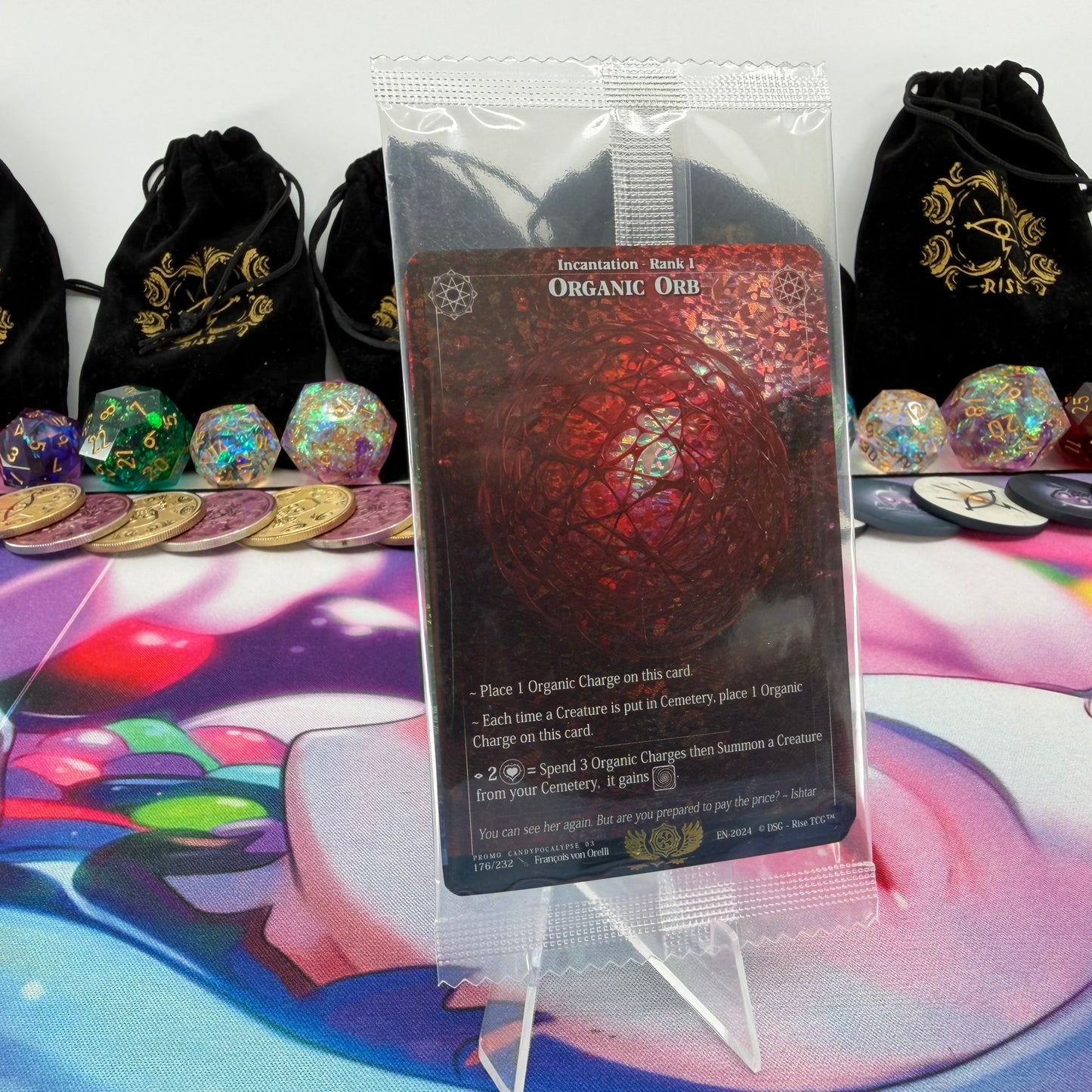 #850 Organic Orb | 176/232 | Cracked Ice Mini | Promo Sealed Pack | Rare (EN)