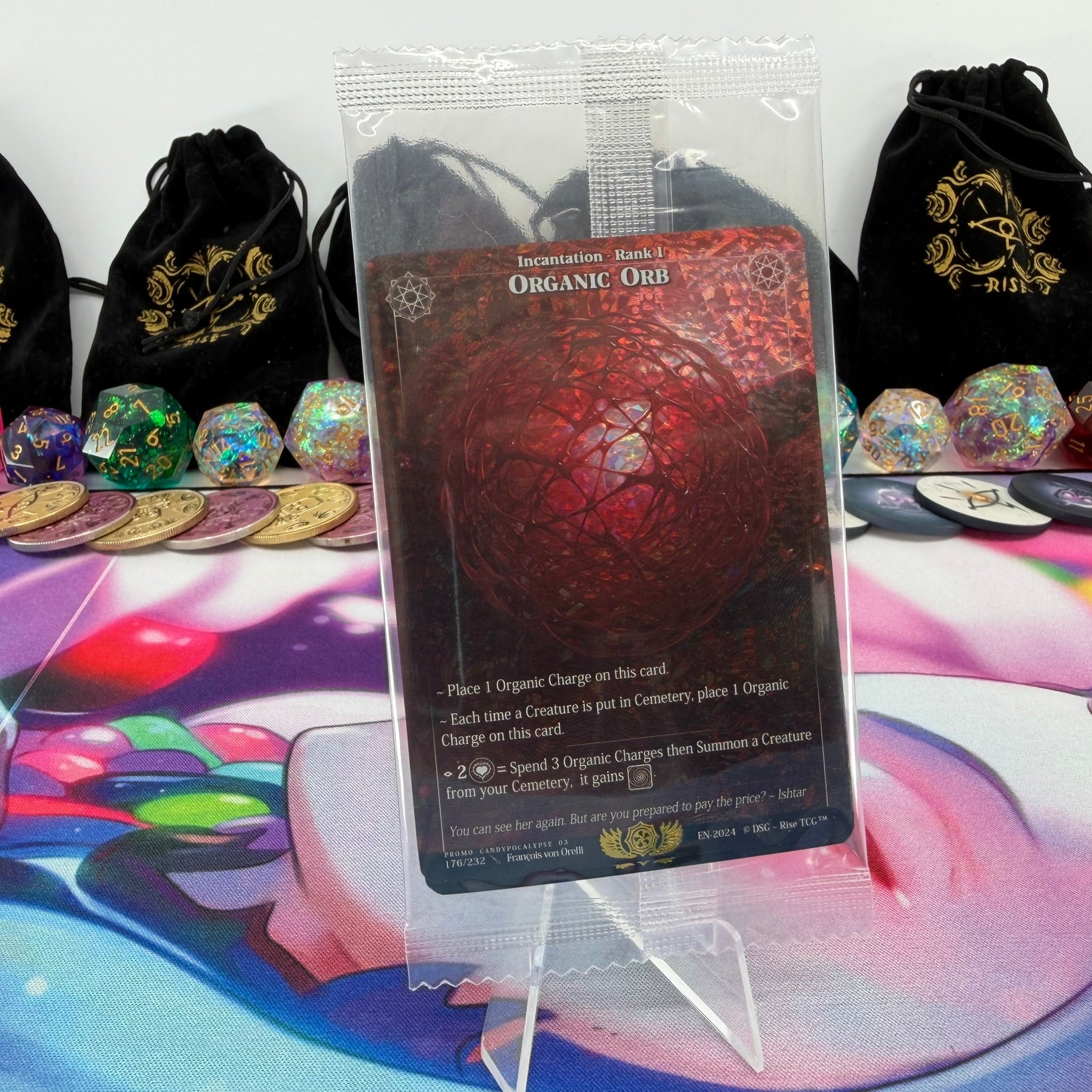 #854 Organic Orb | 176/232 | Cracked Ice Mini | Promo Sealed Pack | Rare (EN)