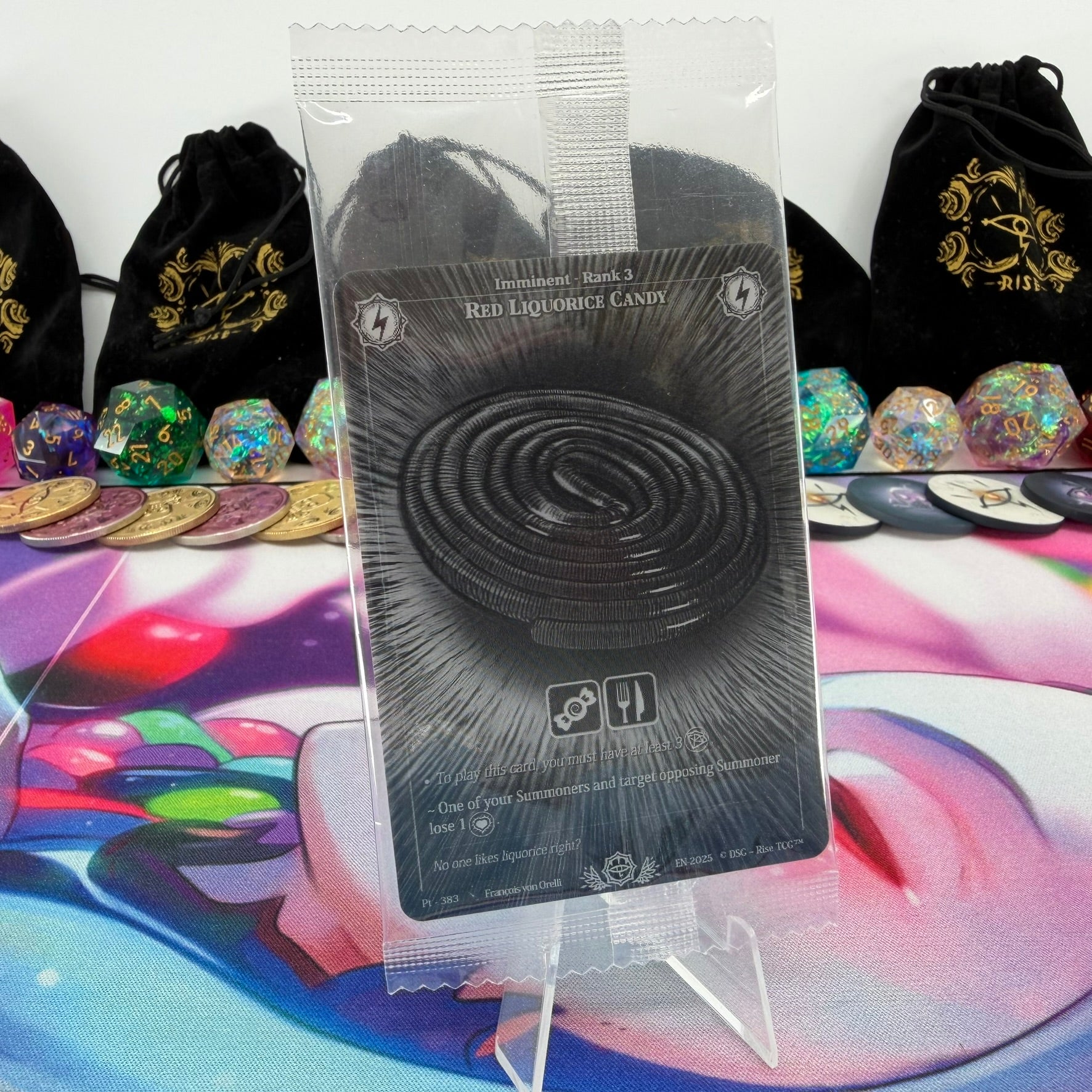#859 Red Liquorice Candy | Pt - 383 | Depth Lenticular | Prestige 2025 Sealed Pack | Uncommon (EN)