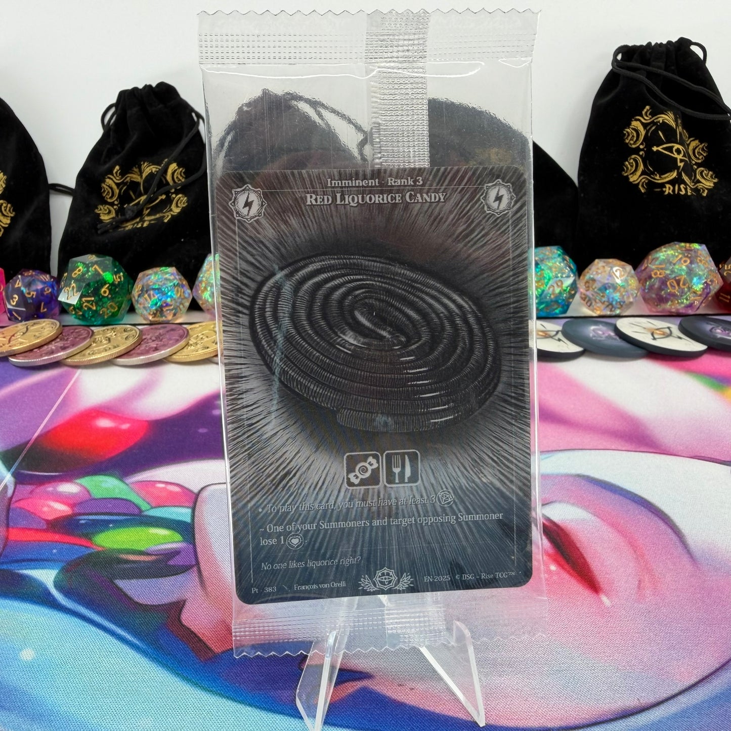 #861 Red Liquorice Candy | Pt - 383 | Depth Lenticular | Prestige 2025 Sealed Pack | Uncommon (EN)