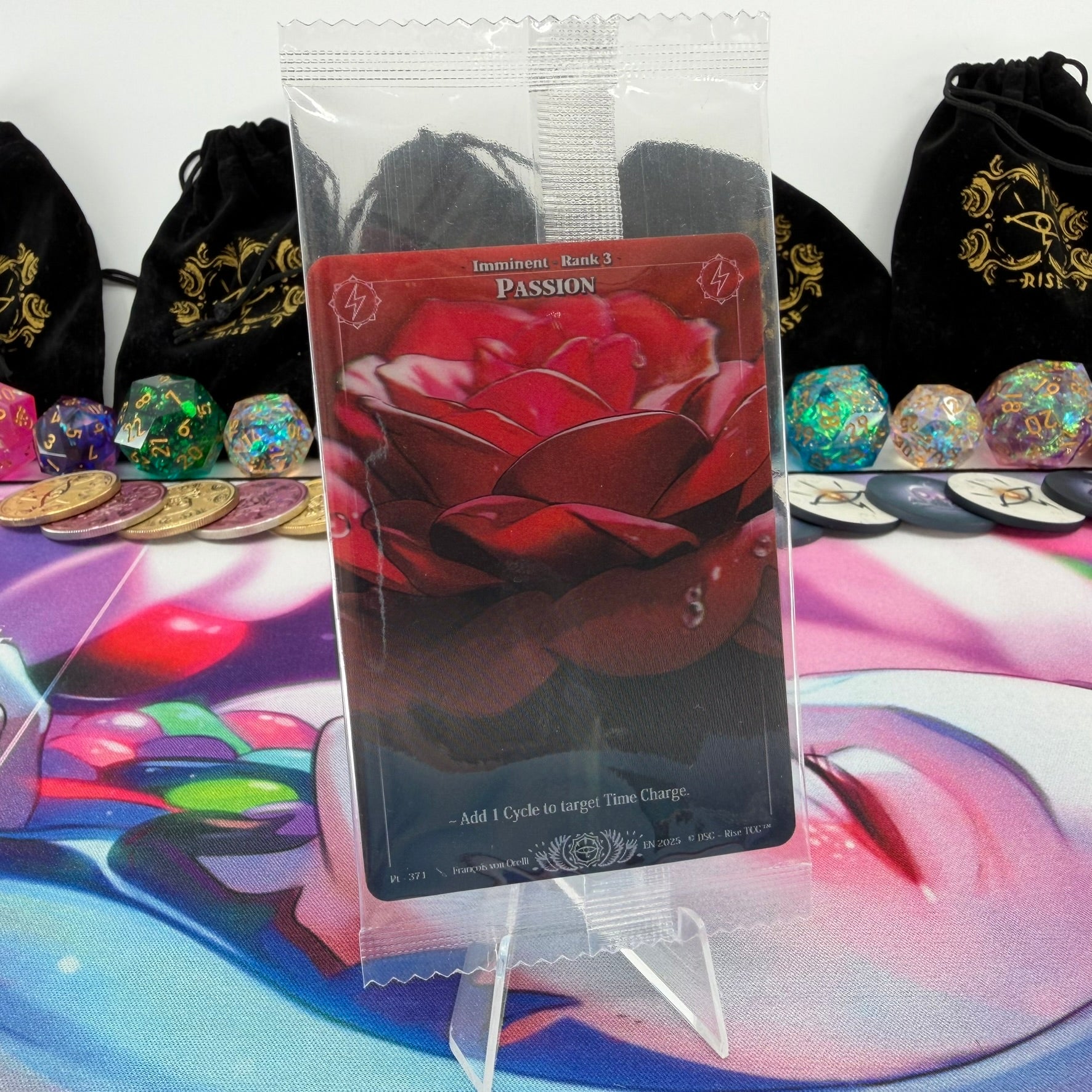 #866 Passion | Pt - 371 | Depth Lenticular | Prestige 2025 Sealed Pack | Legendary (EN)
